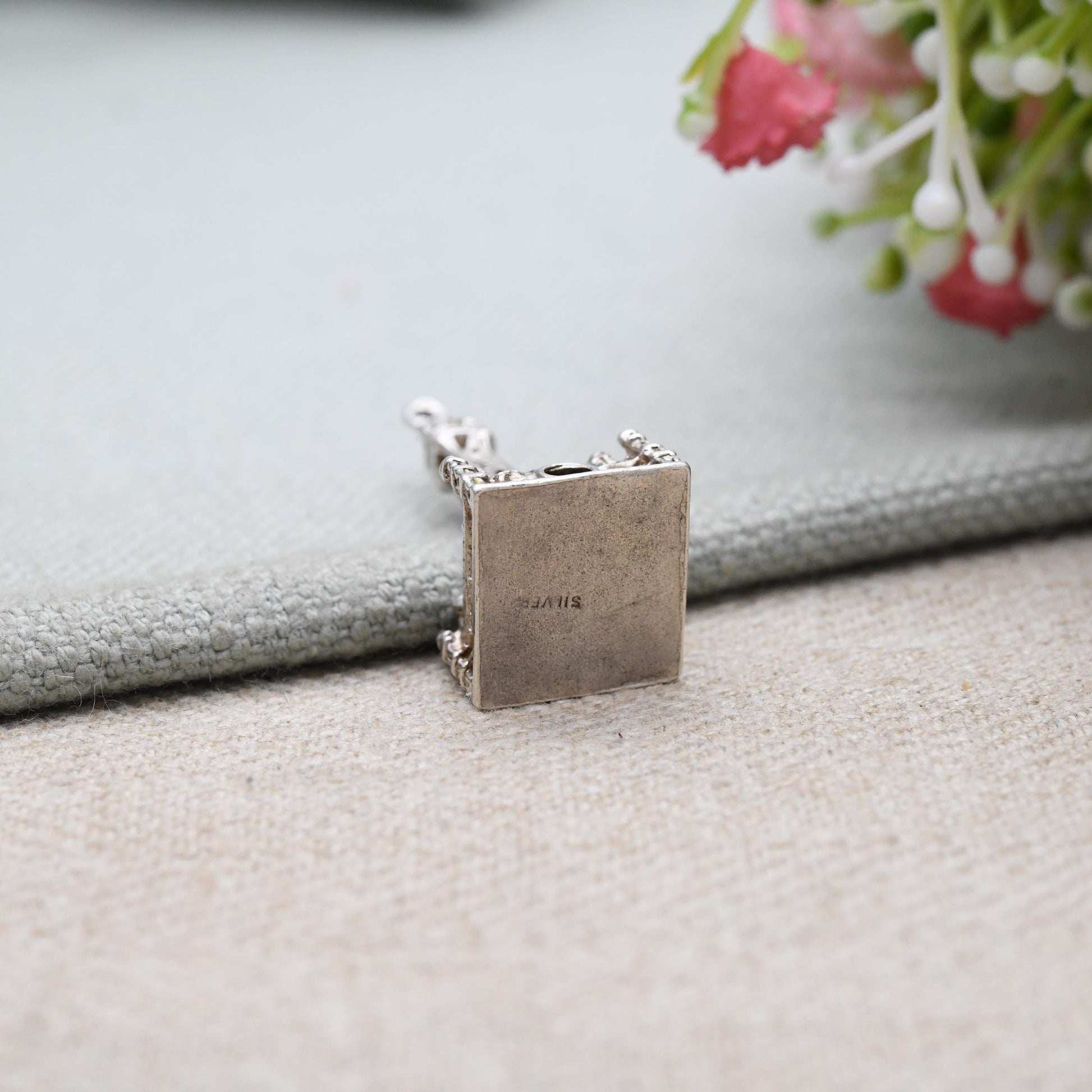 Vintage Stanhope Sterling Silver Blackpool Tower Charm Pendant - Lancashire | Seaside | Beach Holiday | Souvenir Gift for Charm Bracelet