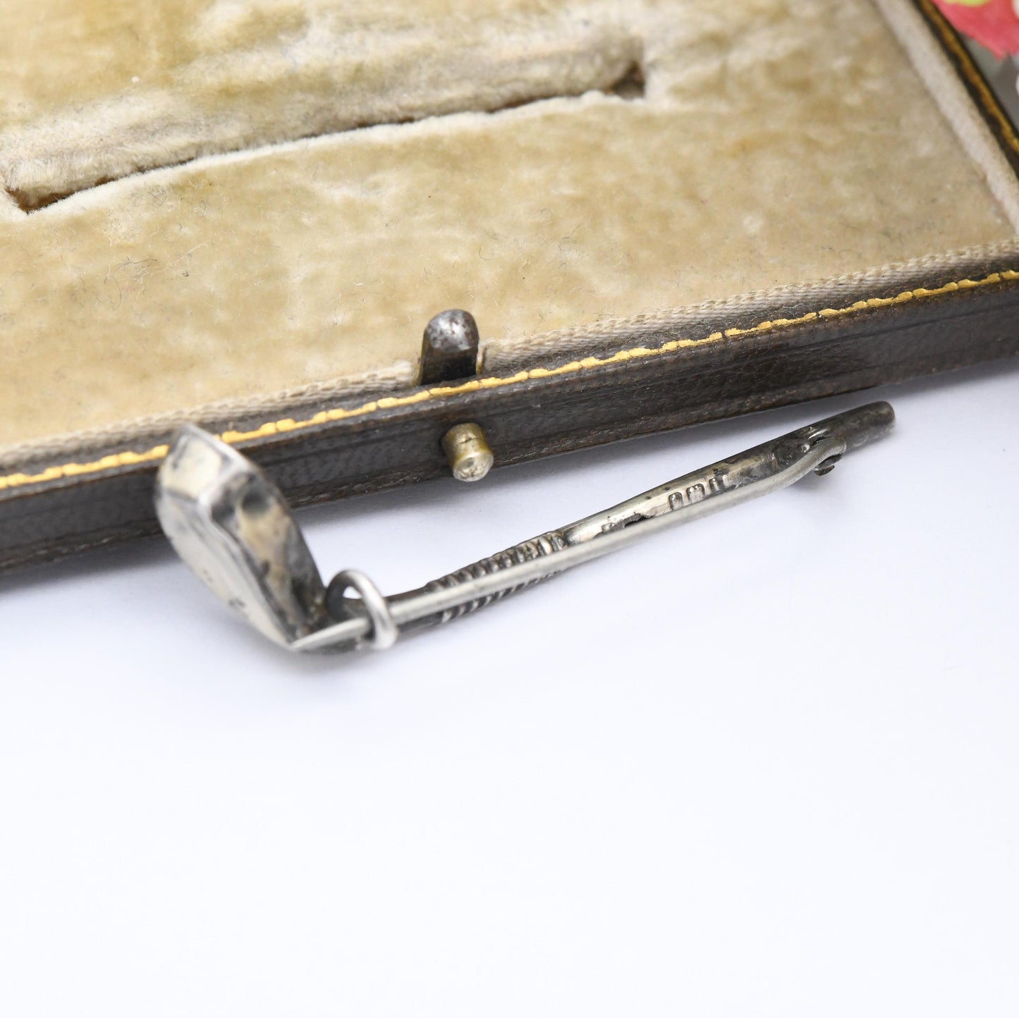 Antique Sterling Silver Golf Club Brooch 1908 - Unusual Sports Collectable Golfing Gift | Edwardian Bar Brooch