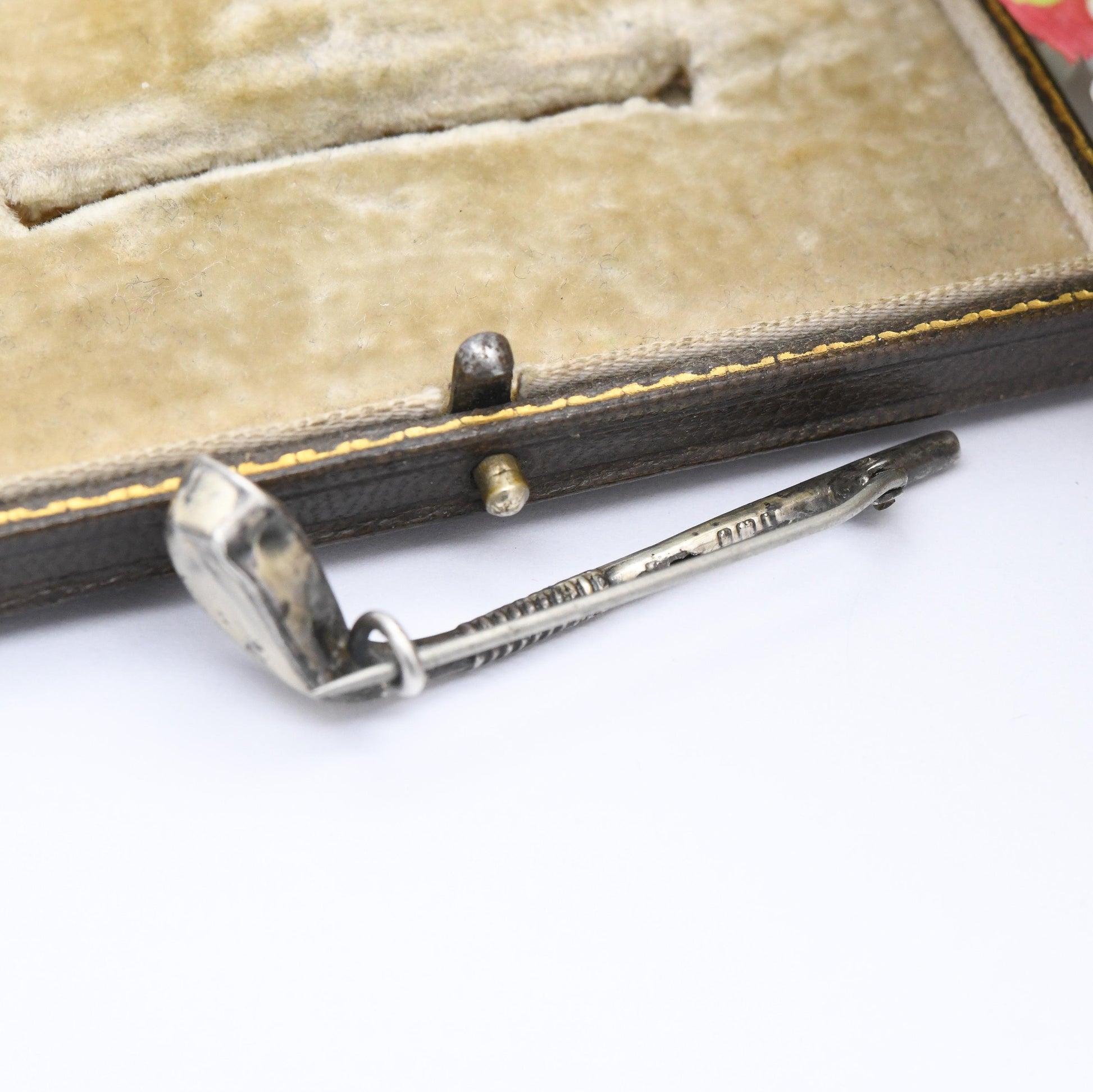 Antique Sterling Silver Golf Club Brooch 1908 - Unusual Sports Collectable Golfing Gift | Edwardian Bar Brooch