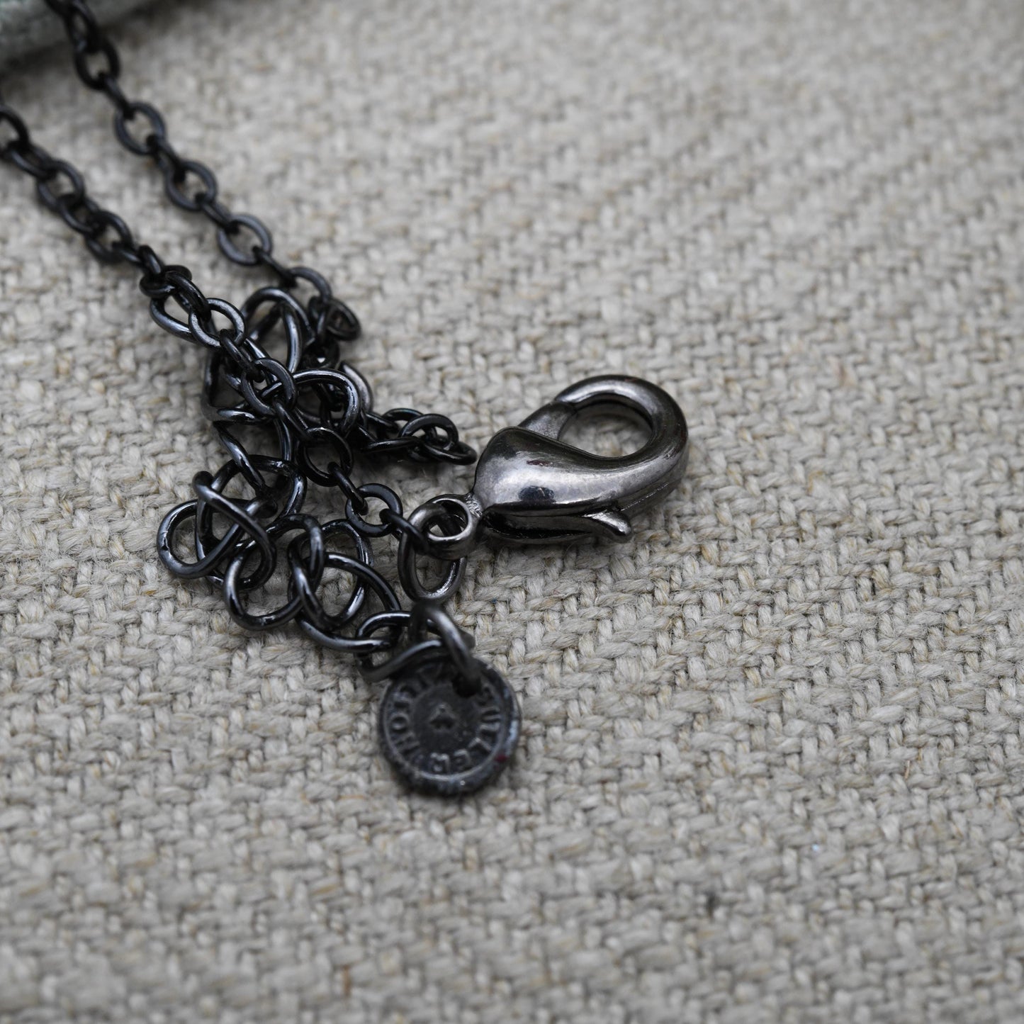 Vintage Butler and Wilson Christmas Charm Necklace Signed B&W - Y2K Branded Costume Jewellery Deadstock