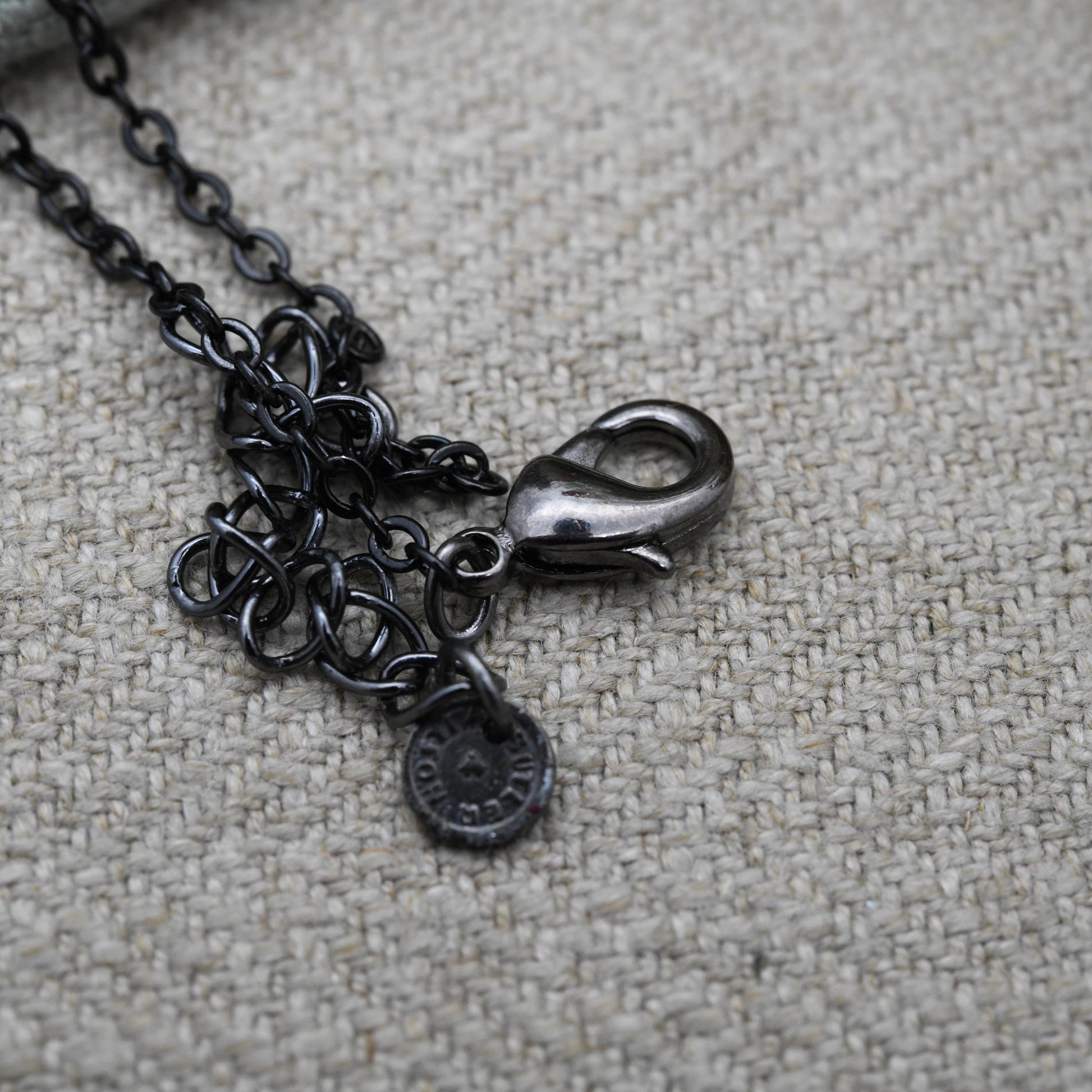 Vintage Butler and Wilson Christmas Charm Necklace Signed B&W - Y2K Branded Costume Jewellery Deadstock