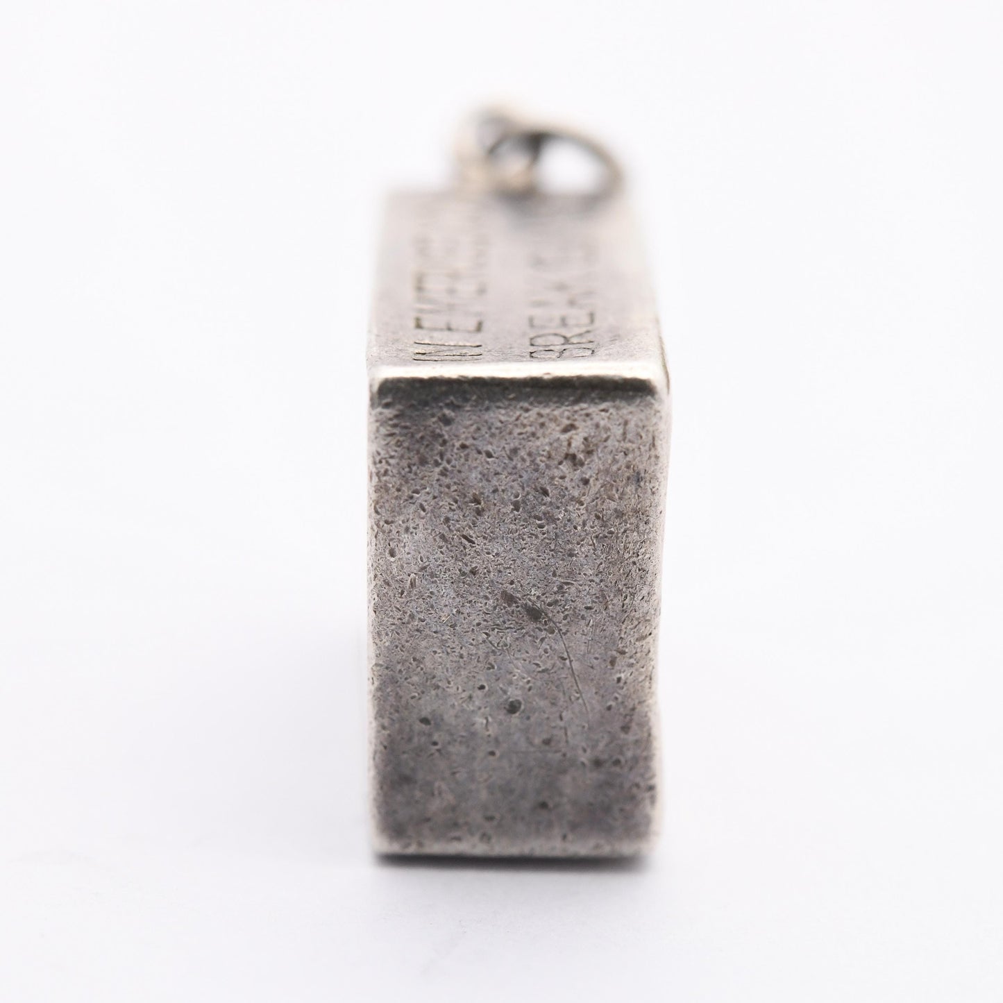 Vintage Sterling Silver Old British Ten Shilling Note in Emergency Case Charm Pendant - Emergency Savings | Souvenir Gift for Charm Bracelet