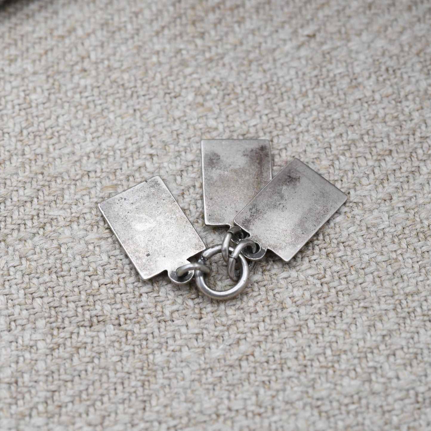 Vintage Sterling Silver German Love Charm Pendant - Keep Me Dear | Love Me | Behalte Mich Lieb | Souvenir Gift for Charm Bracelet