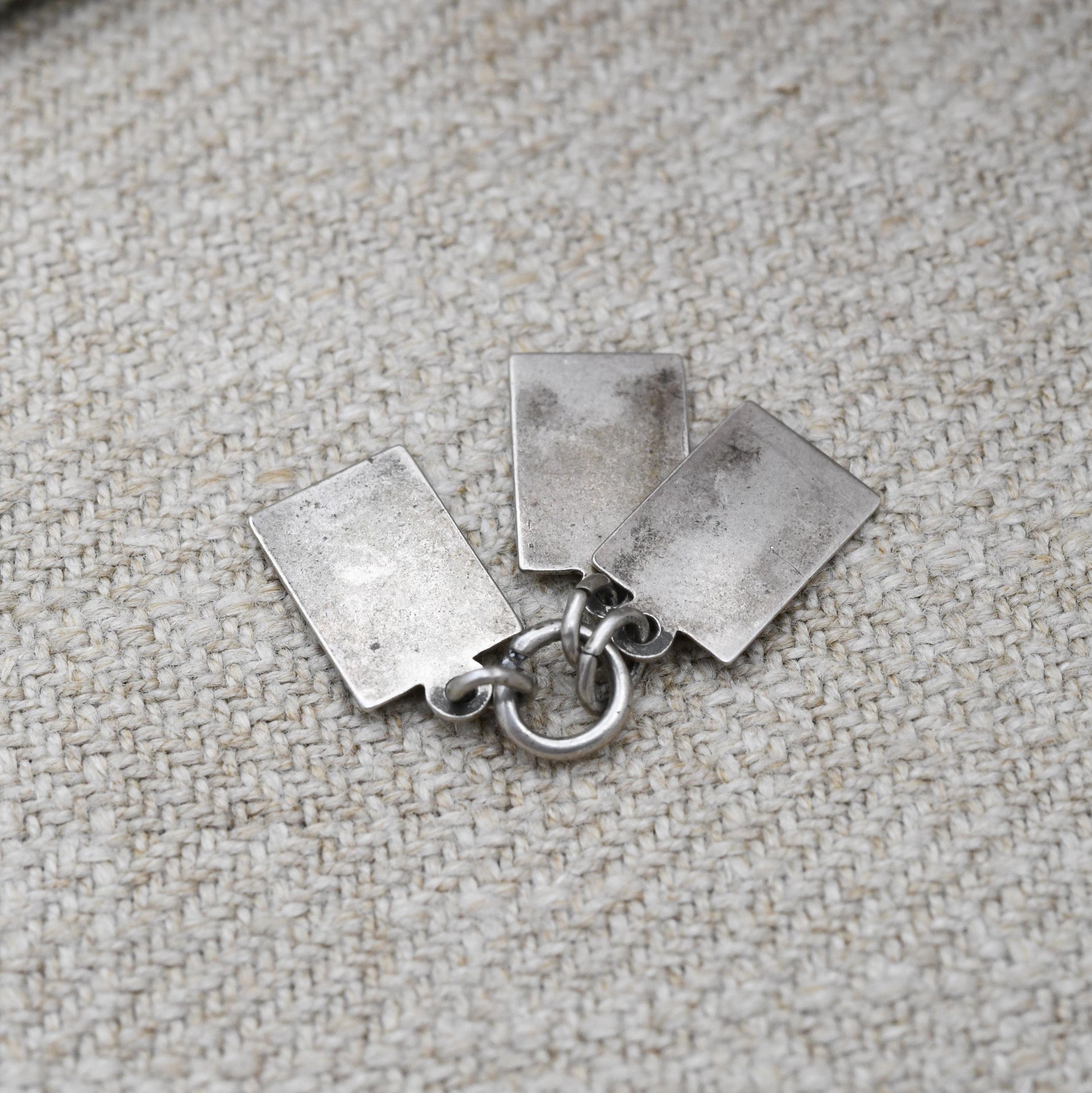 Vintage Sterling Silver German Love Charm Pendant - Keep Me Dear | Love Me | Behalte Mich Lieb | Souvenir Gift for Charm Bracelet