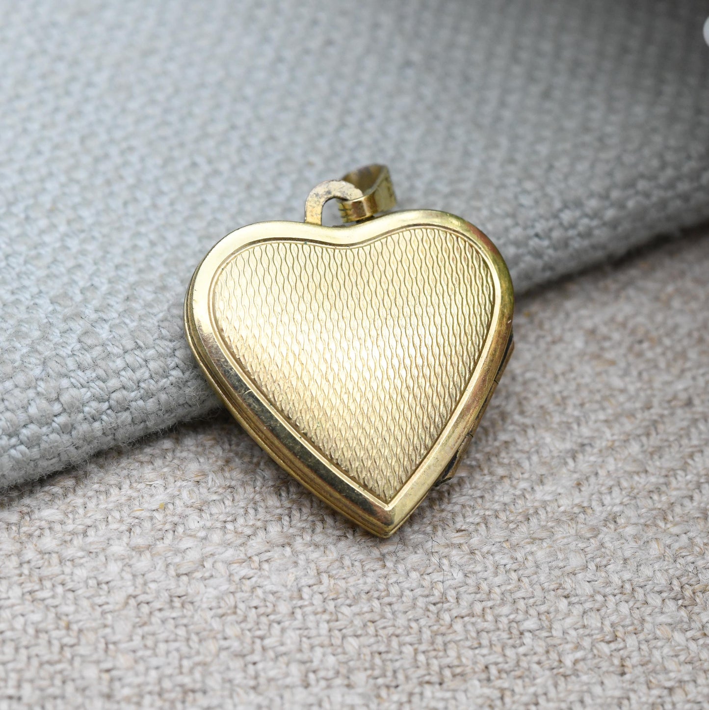Vintage 14ct Rolled Gold Heart Locket By Kordes and Lichtenfels K&L - Mid-Century Photo Pendant Necklace c. 1960s Jewellery Gift for Her