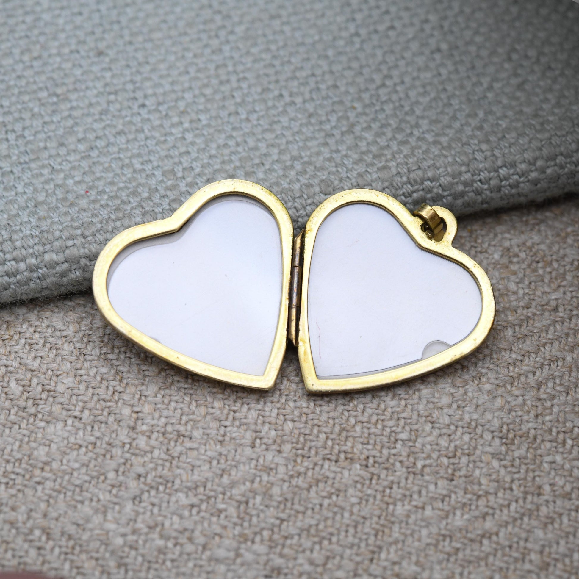 Vintage 14ct Rolled Gold Heart Locket By Kordes and Lichtenfels K&L - Mid-Century Photo Pendant Necklace c. 1960s Jewellery Gift for Her
