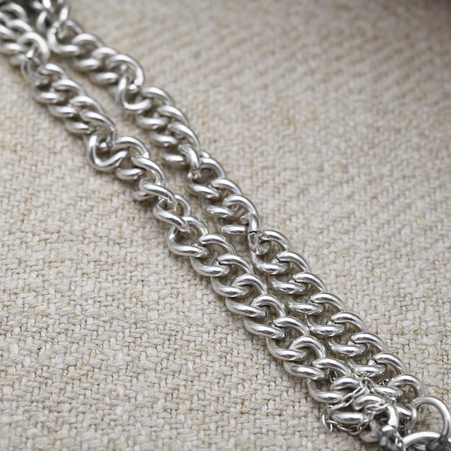 Vintage Sterling Silver Heart Padlock Clasp Chain Bracelet - Cute Curb Links with Safety Chain | Charm Bracelet | Gift for Her