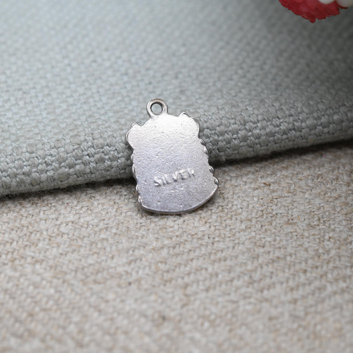 Vintage Sterling Silver Scarborough Souvenir Shield Charm Pendant - England | Yorkshire | Tourist | Souvenir Gift for Charm Bracelet