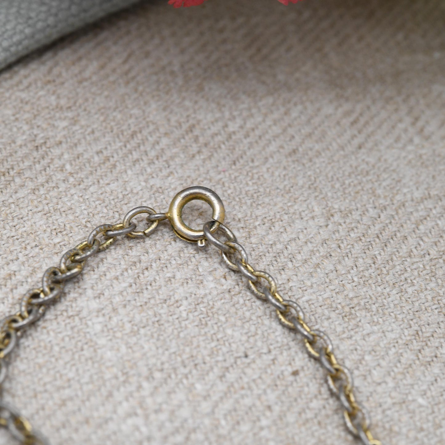 Vintage 1958 Brussels World Fair Atomium Double Sided Bubble Pendant Necklace Expo 58 Souvenir
