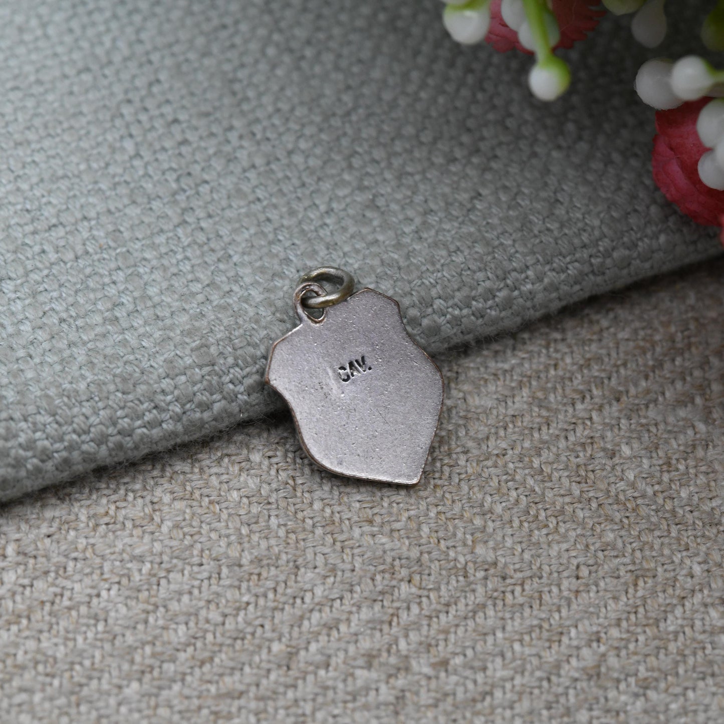 Vintage Sterling Silver Jesolo Charm Pendant - Venice | Italian Seaside | Italy | Italian Travel Charm | Souvenir Gift for Charm Bracelet