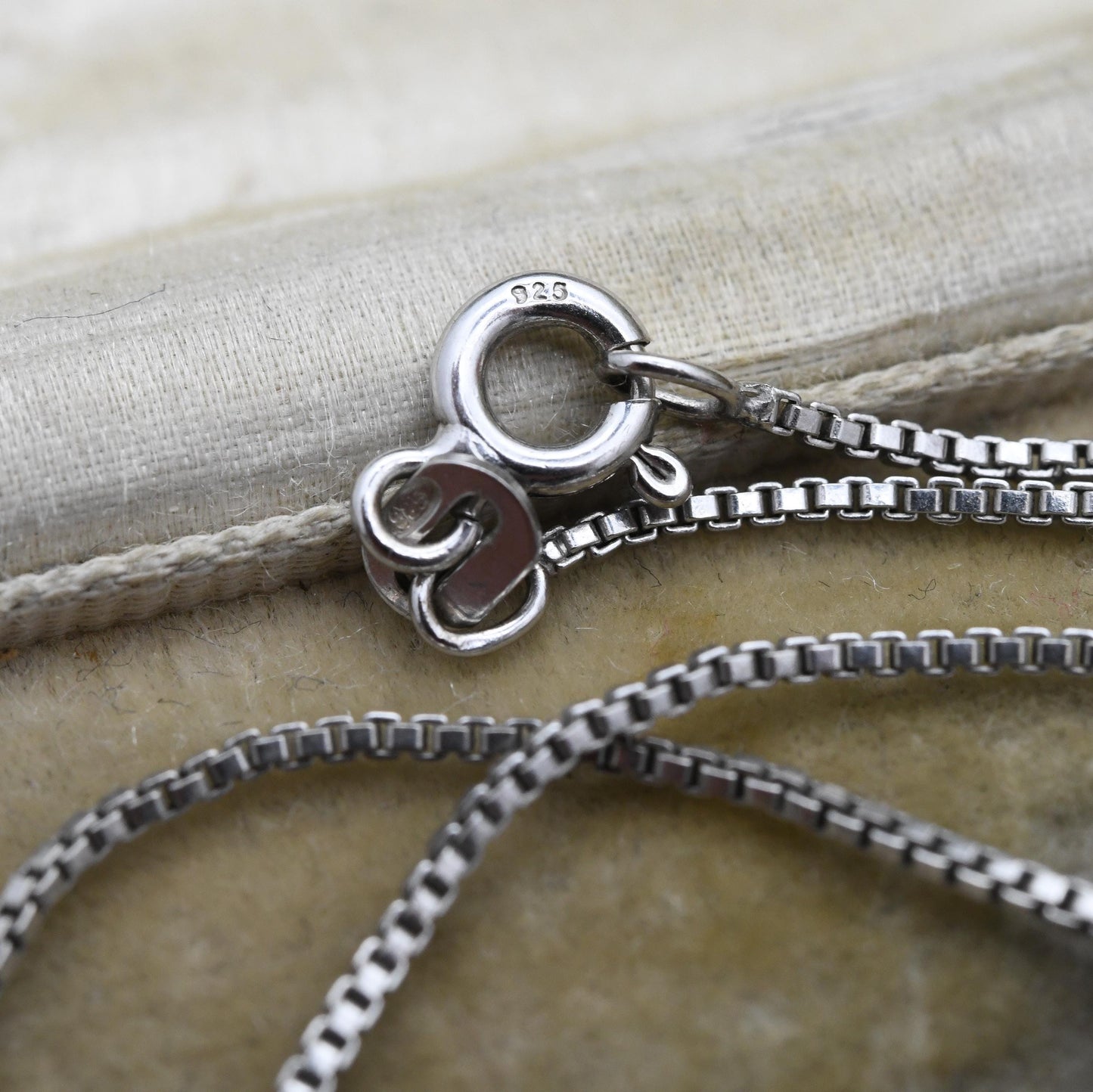 Sterling Silver Diamond Minimalist Necklace and Drop Earrings Set - Twisted Shape Flush White Stone | Gift for Her