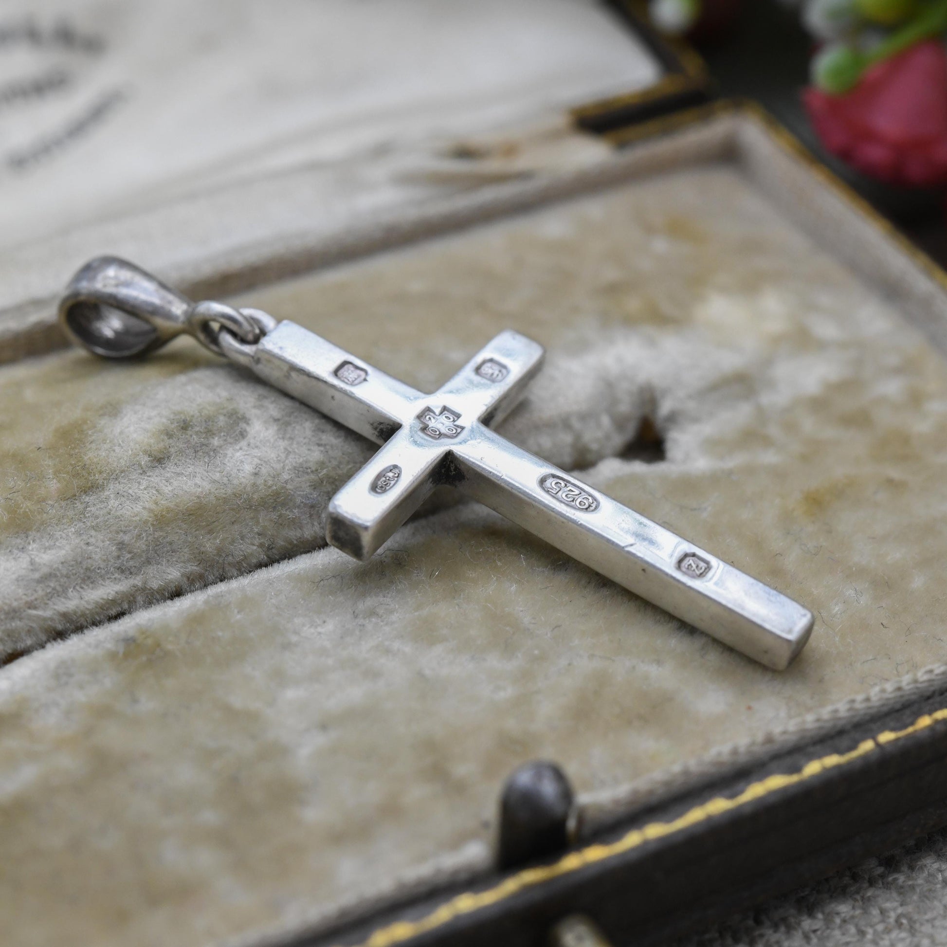 Vintage Sterling Silver Millennium Hallmark Cross Pendant 2000 - Scottish Christian St John | Religious Jewellery | Gift for Necklace