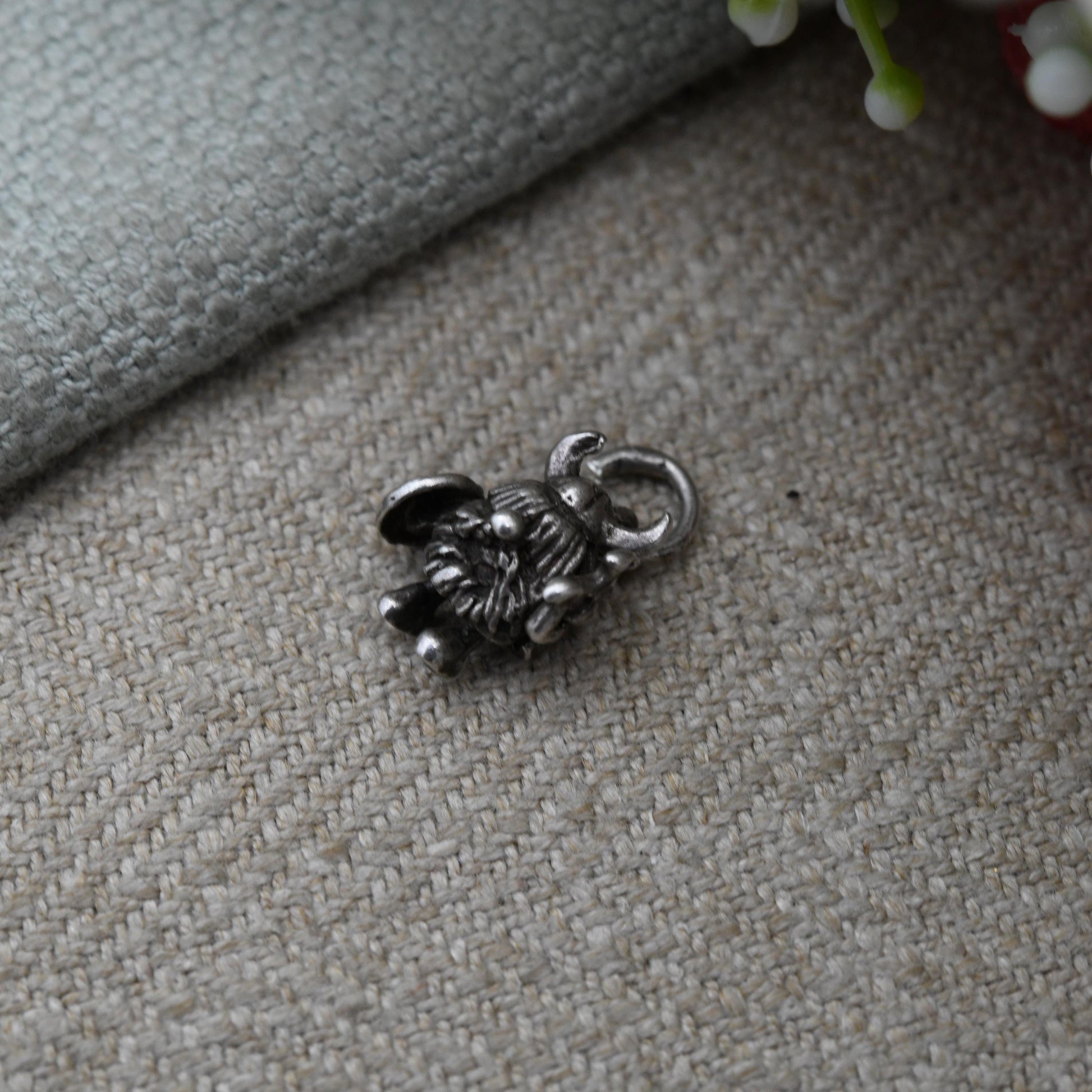 Vintage Sterling Silver Little Moving Viking Man Charm Pendant - Vikings | Small | Celt | Norseman | Souvenir Gift for Charm Bracelet