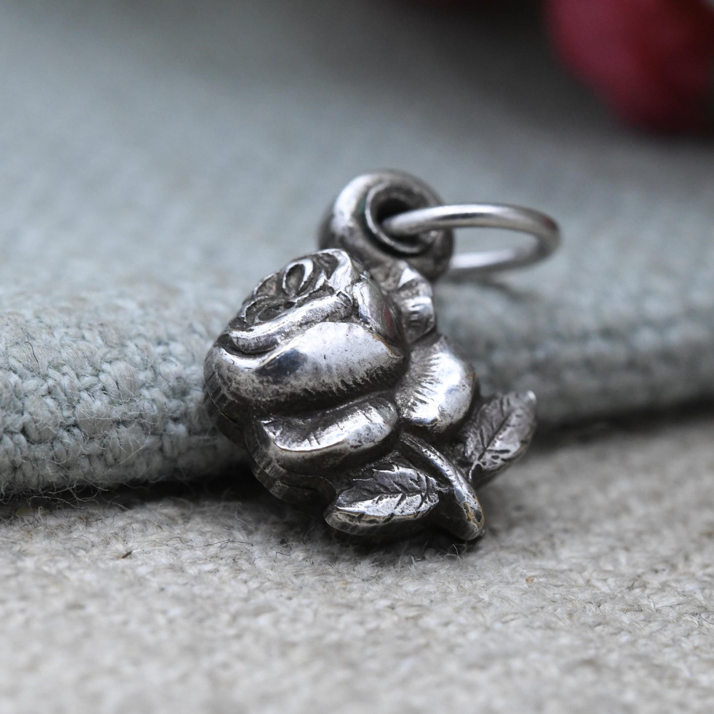 Vintage Notre Dame De Lourdes Opening Rose Locket Monogram Charm - Sanctuary of Our Lady of Lourdes | Christian Pilgrimage Jewellery