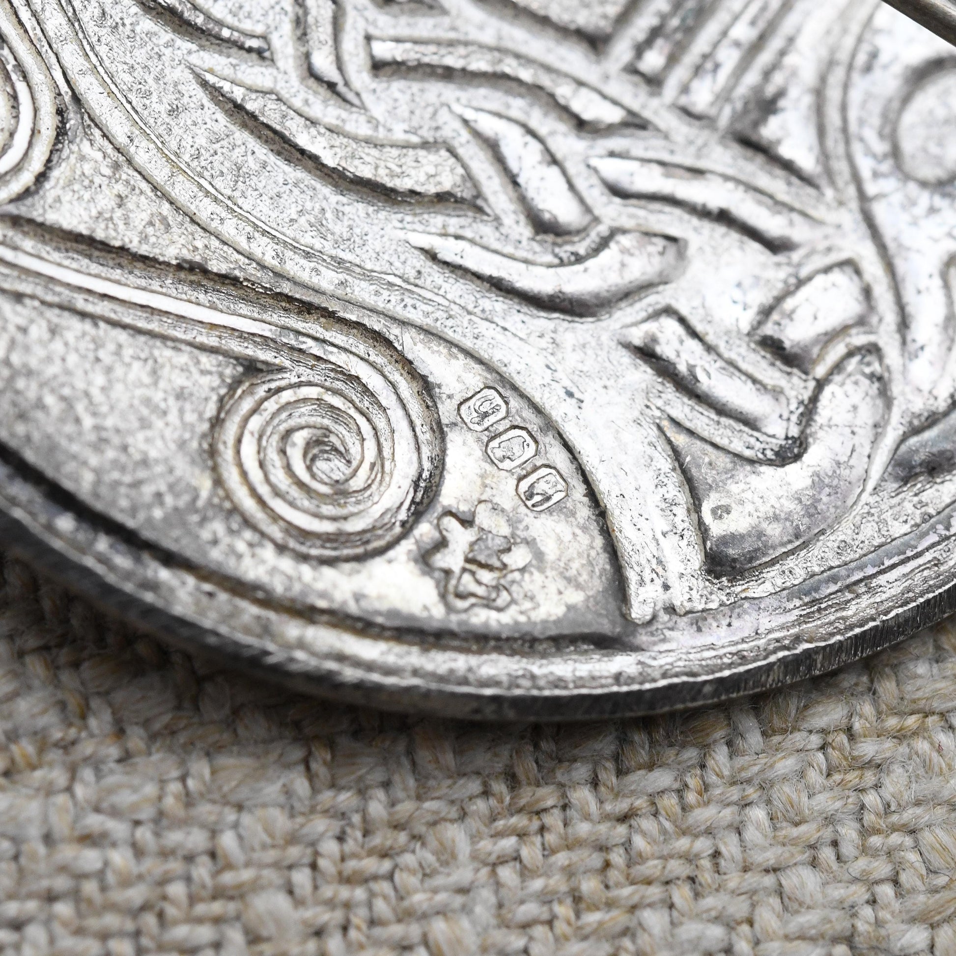Vintage Irish Sterling Silver Brooch Tara Ware Book of Kells 1975 - Bright Colourful Enamel | Signed Designer Jewellery | Dublin Hallmarks