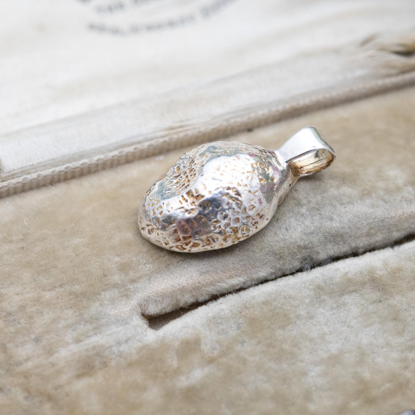 Silver Druzy Quartz Pendant - Sparkly Blue and White Crystal Gemstone | Gift for Charm Pendant Necklace