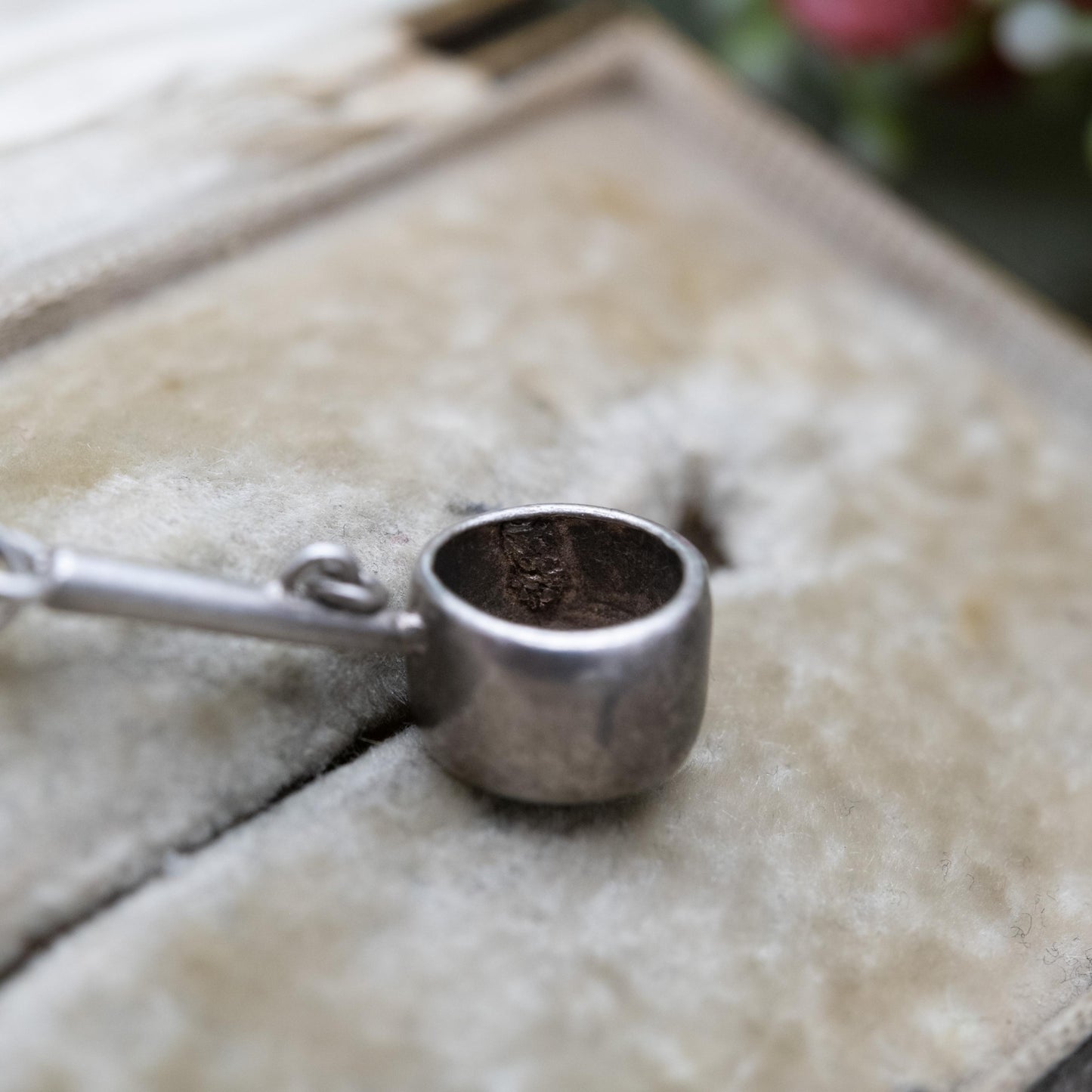 Vintage Silver Cooking Pan Charm Pendant - Kitchen Cookware Charm | Gift for Charm Bracelet