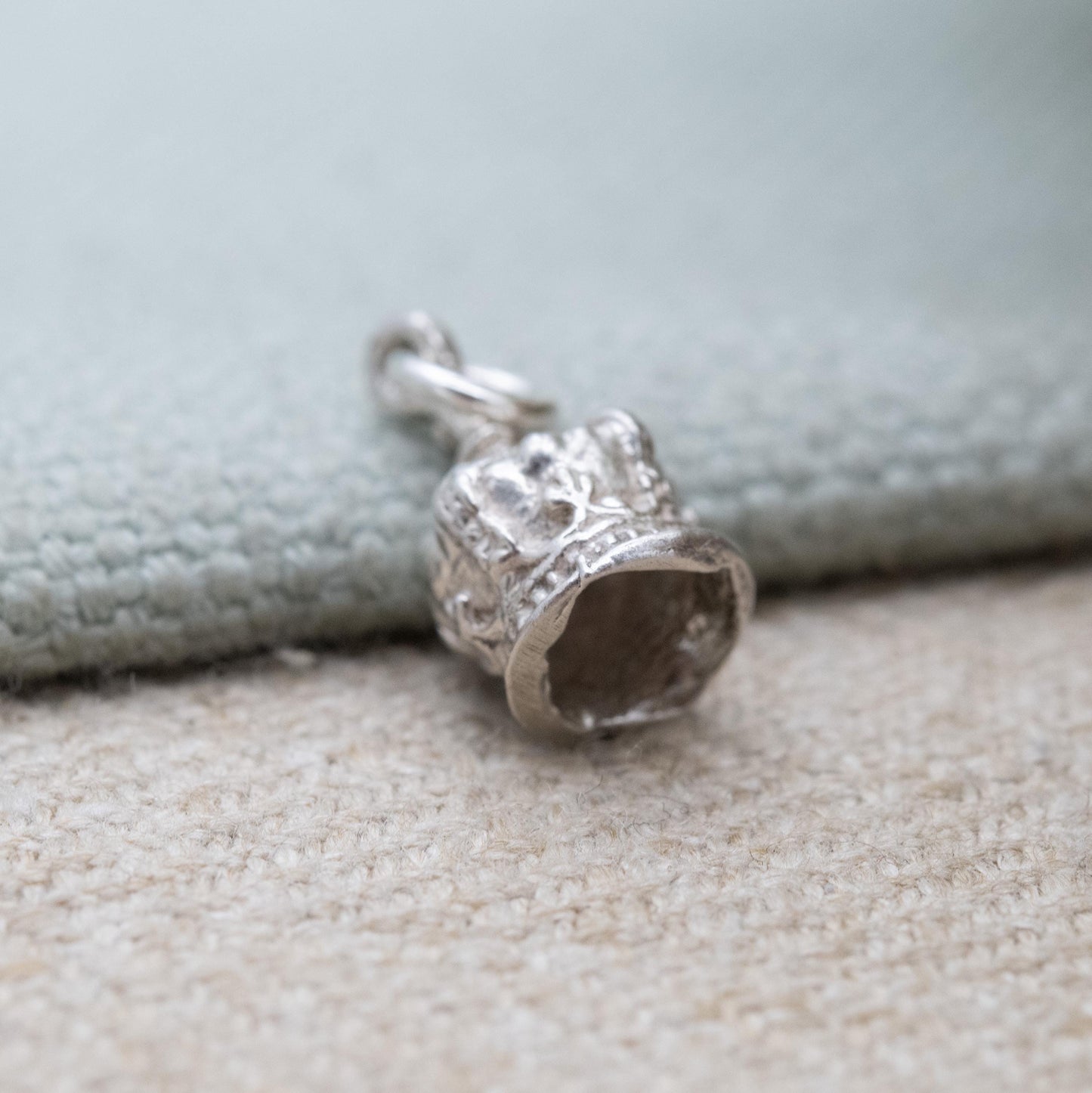 Vintage Sterling Silver Royal Crown Charm Pendant - King | Queen | British Royal Family | England | Souvenir Gift for Charm Bracelet