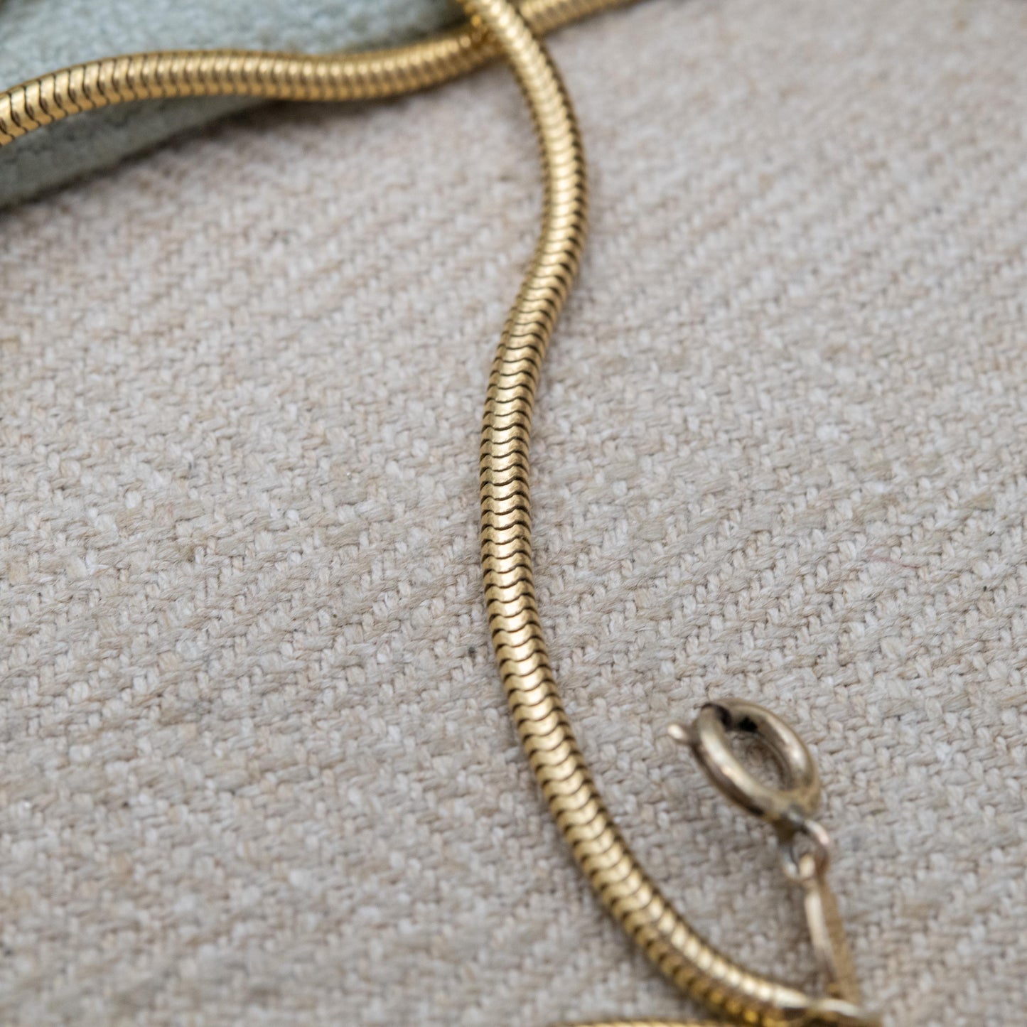 Vintage Grossé Long Snake Chain Necklace 1971 German Designer