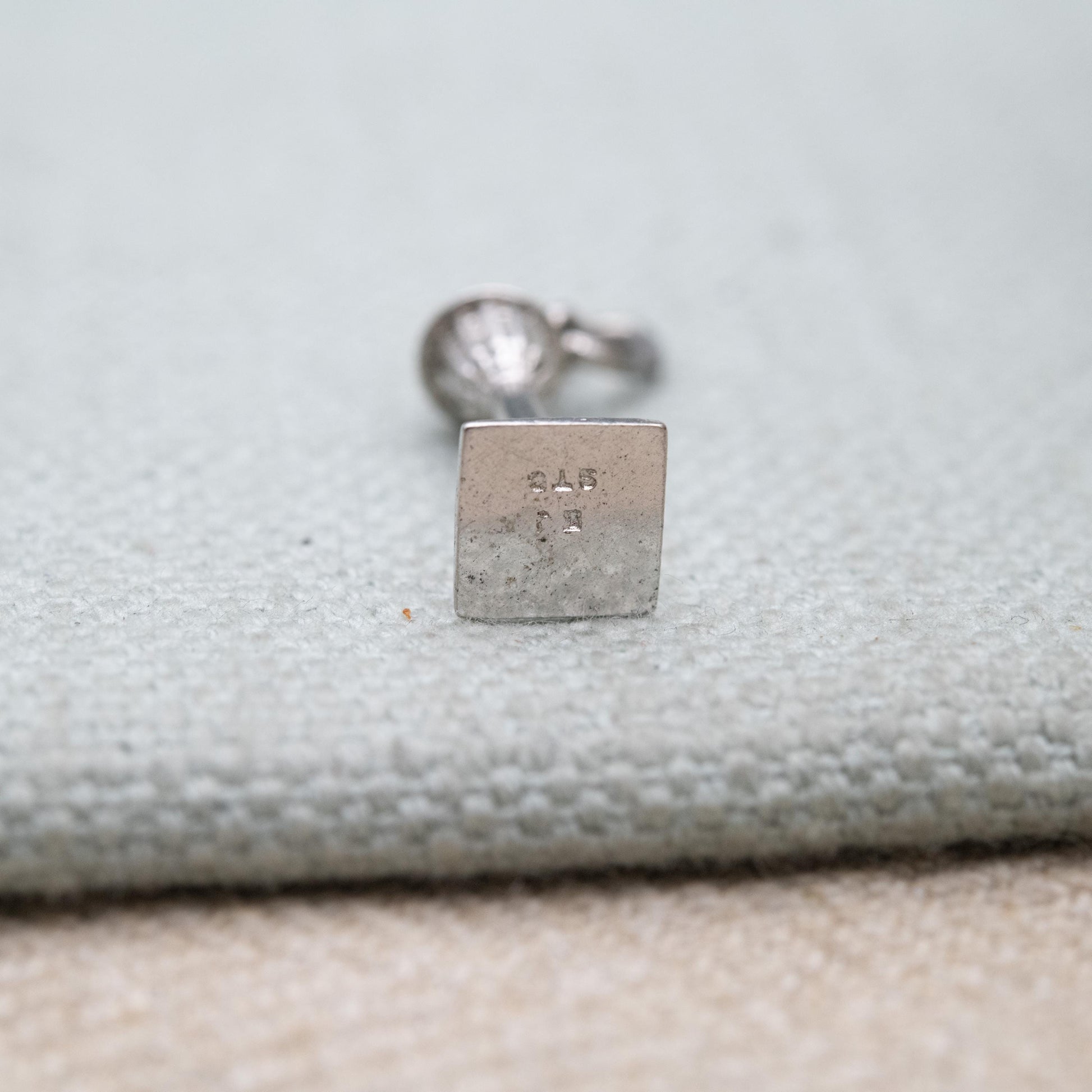 Vintage Sterling Silver Street Lamp Charm Pendant - Old Fashioned Lamp | Victorian Light | Gift for Charm Bracelet Necklace