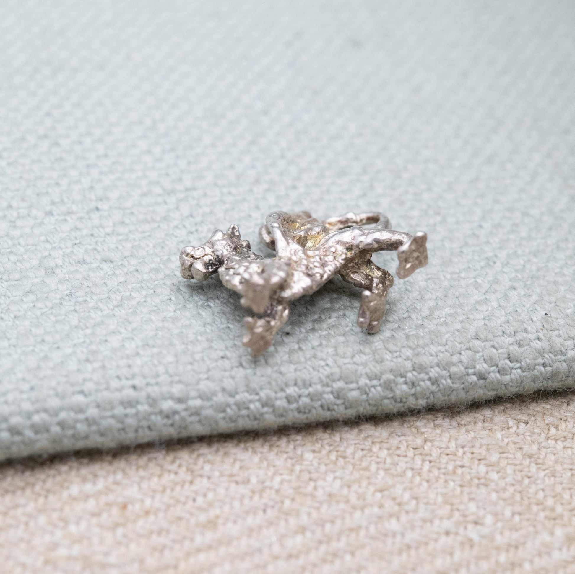 Vintage Sterling Silver Dragon Charm Pendant - Traditional Welsh Dragon | Wales Souvenir | Fantasy Gift for Charm Bracelet