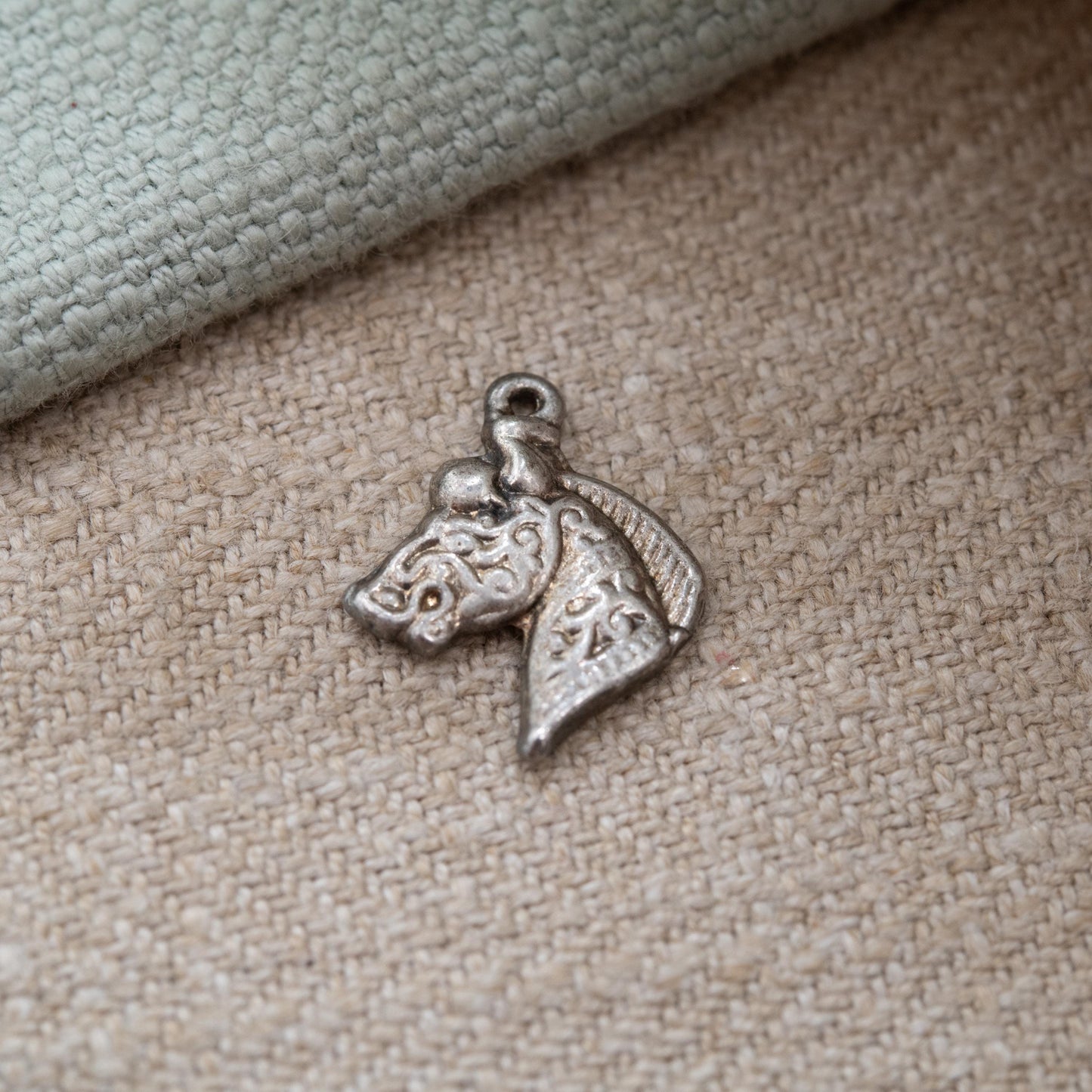 Vintage Sterling Silver Horse Charm Pendant - Animal Jewellery | Celtic | Horse Girl Gift | Nature Lover Charm Bracelet Necklace