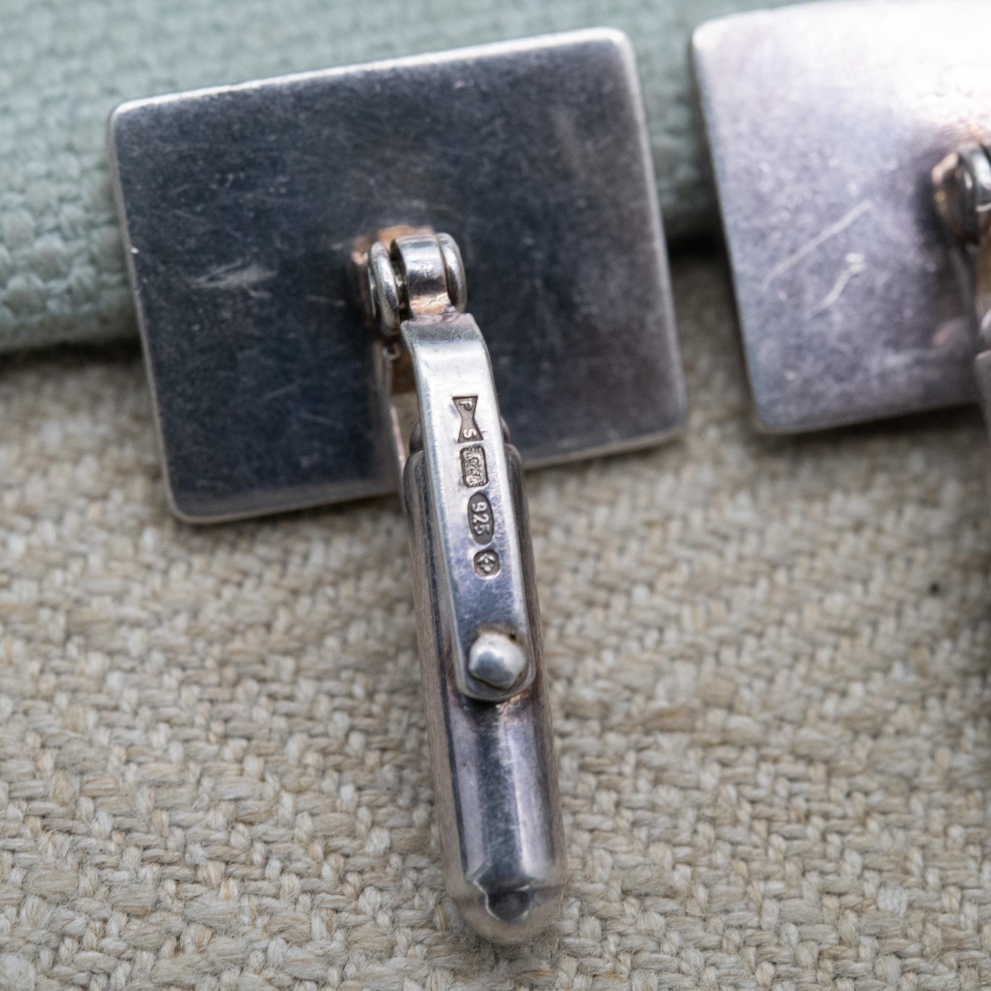 Paul Smith Sterling Silver Cufflinks - Minimal Logo Design | Mens Accessory | Gift for Him