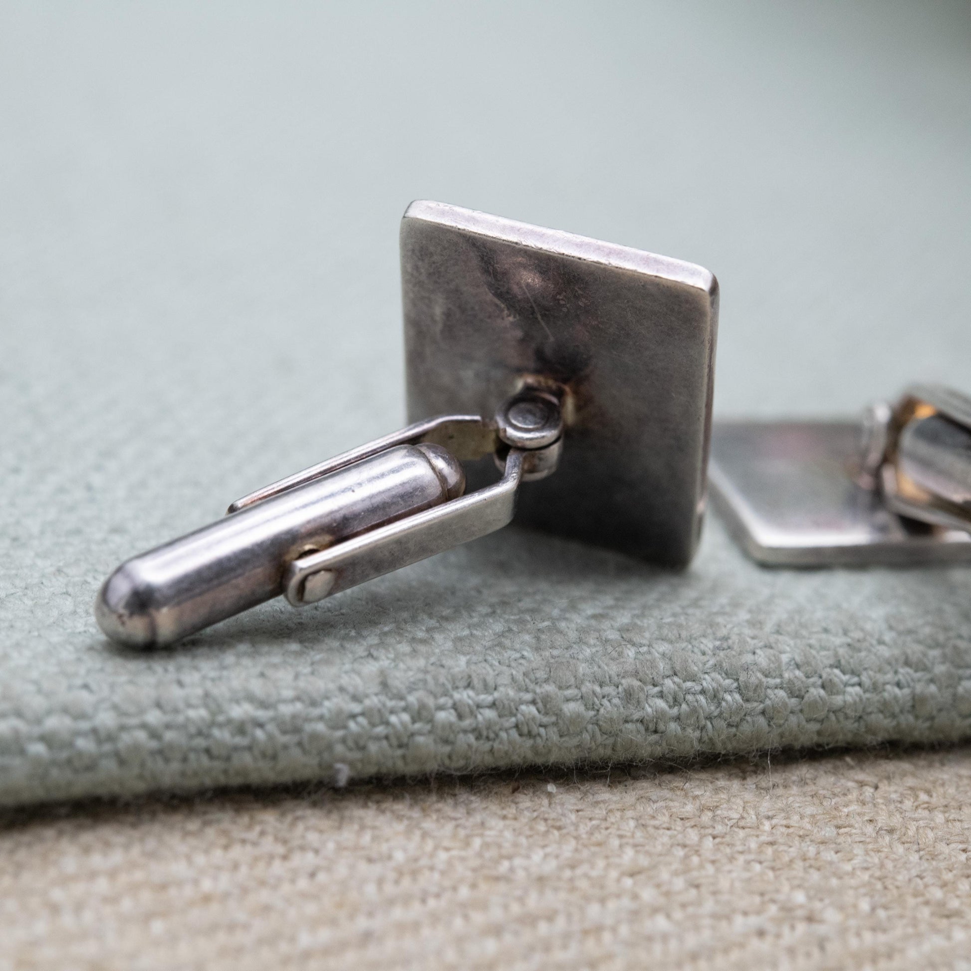 Paul Smith Sterling Silver Cufflinks - Minimal Logo Design | Mens Accessory | Gift for Him