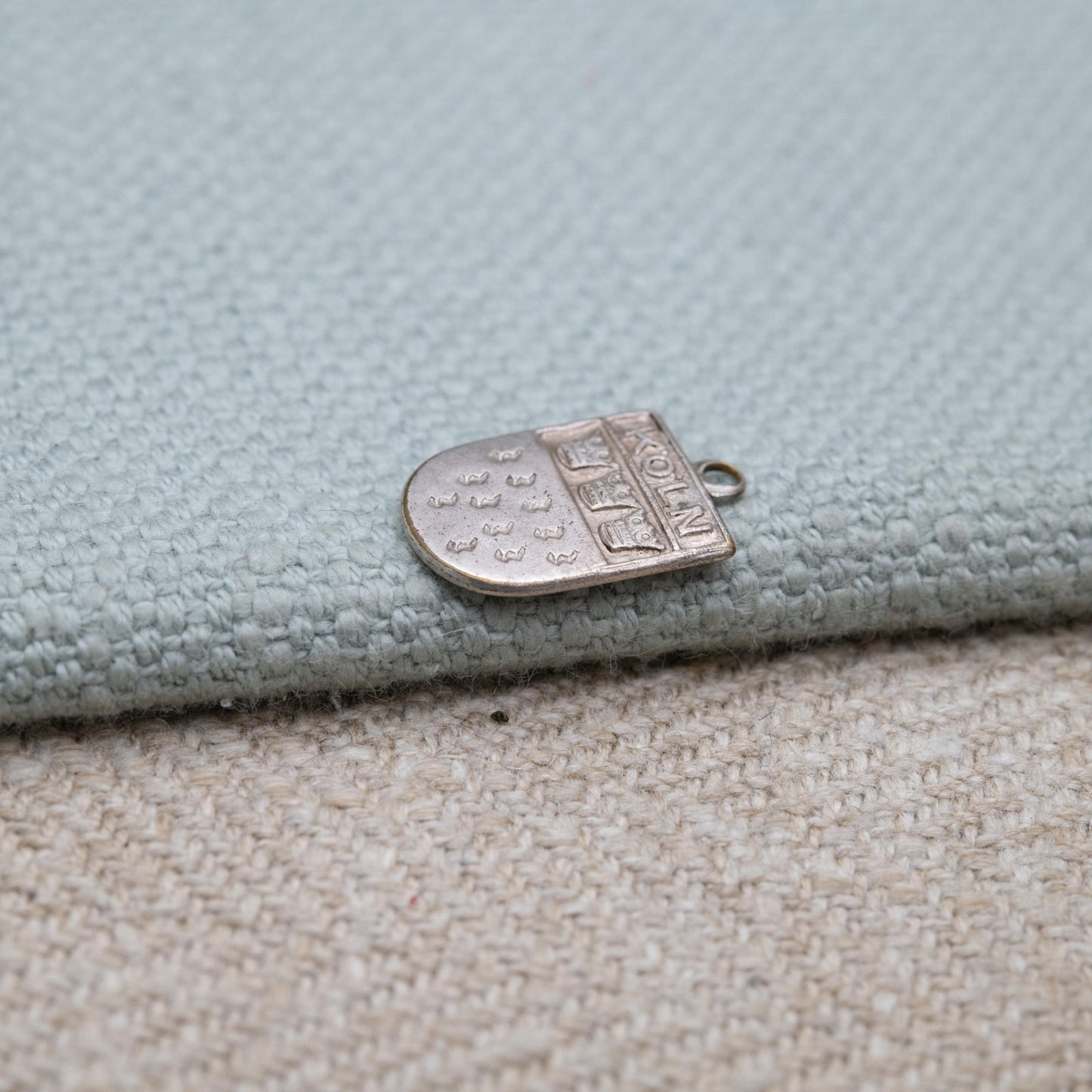 Vintage Köln Charm Pendant - German Cologne Coat of Arms | Germany Travel Souvenir Gift for Charm Bracelet