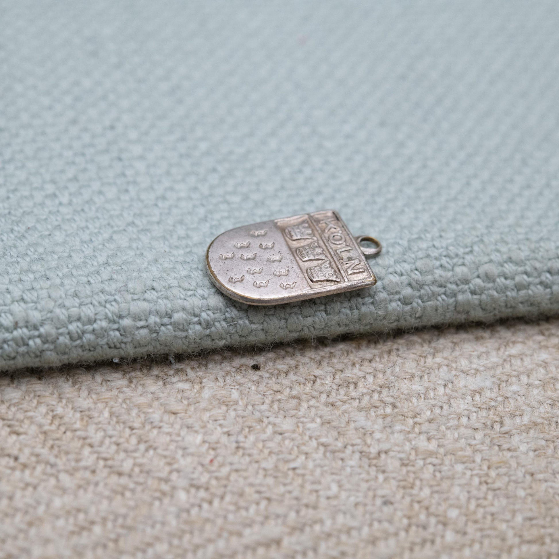 Vintage Köln Charm Pendant - German Cologne Coat of Arms | Germany Travel Souvenir Gift for Charm Bracelet