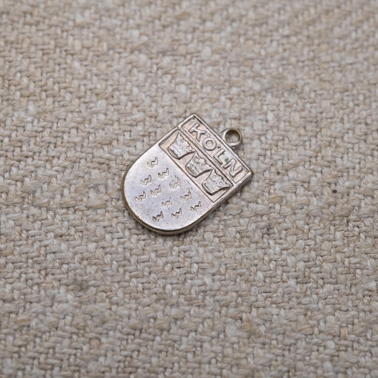 Vintage Köln Charm Pendant - German Cologne Coat of Arms | Germany Travel Souvenir Gift for Charm Bracelet