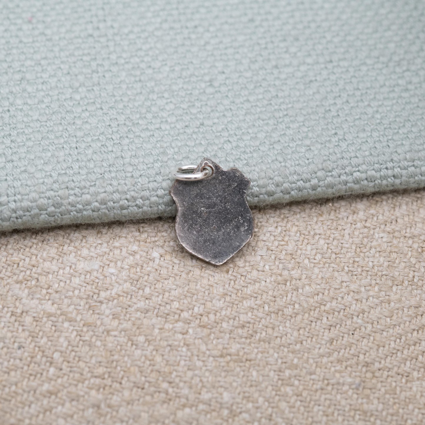 Vintage Silver San Marino Travel Charm Pendant - European Italian Souvenir Gift for Charm Bracelet