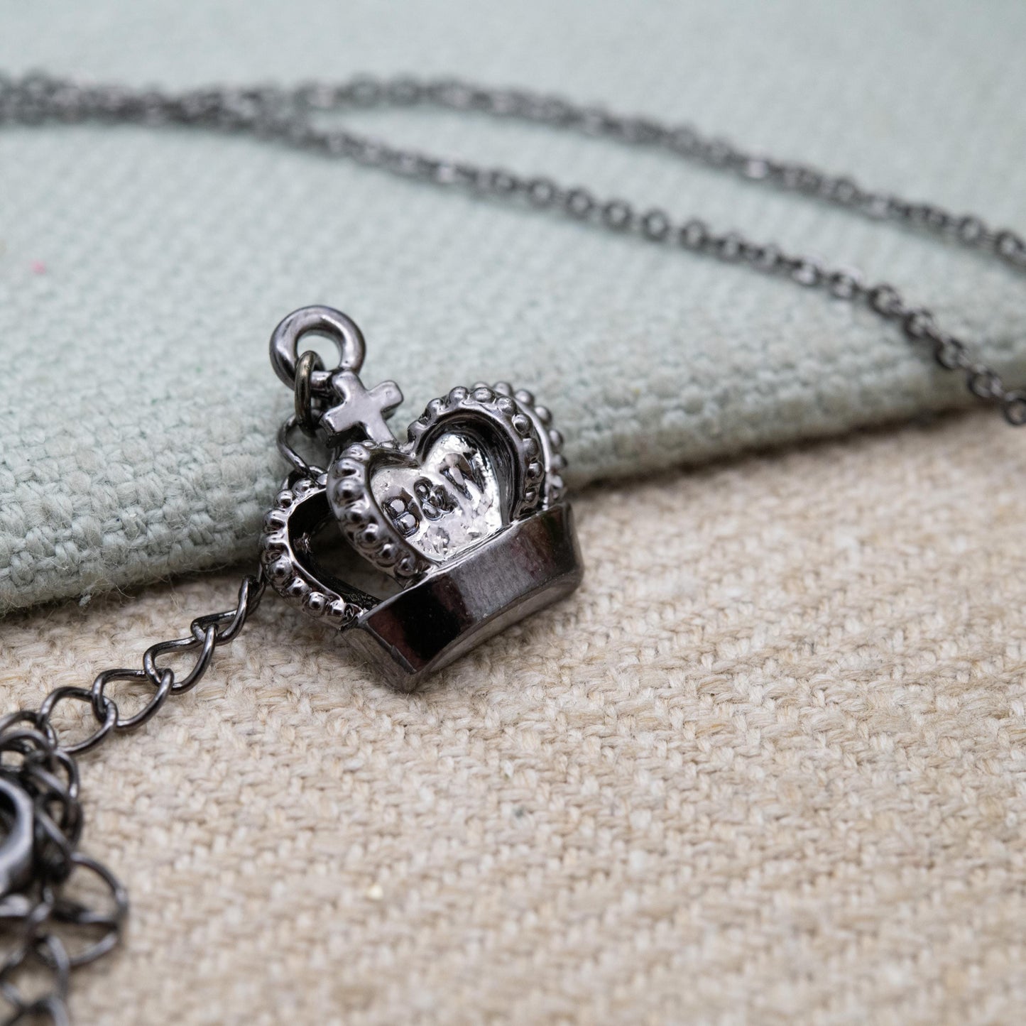 Butler and Wilson Articulated Bug Pendant Necklace with Faux Pearl B&W - Signed Designer Jewellery
