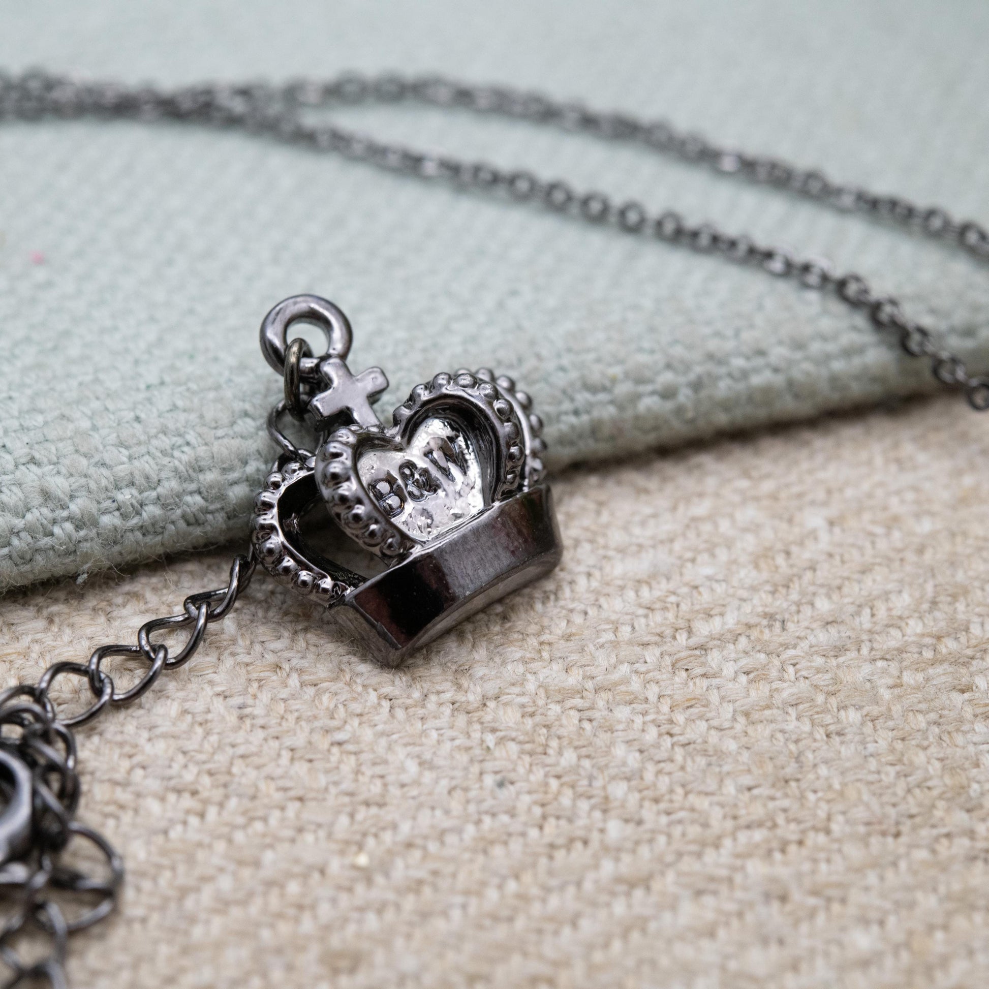 Butler and Wilson Articulated Bug Pendant Necklace with Faux Pearl B&W - Signed Designer Jewellery