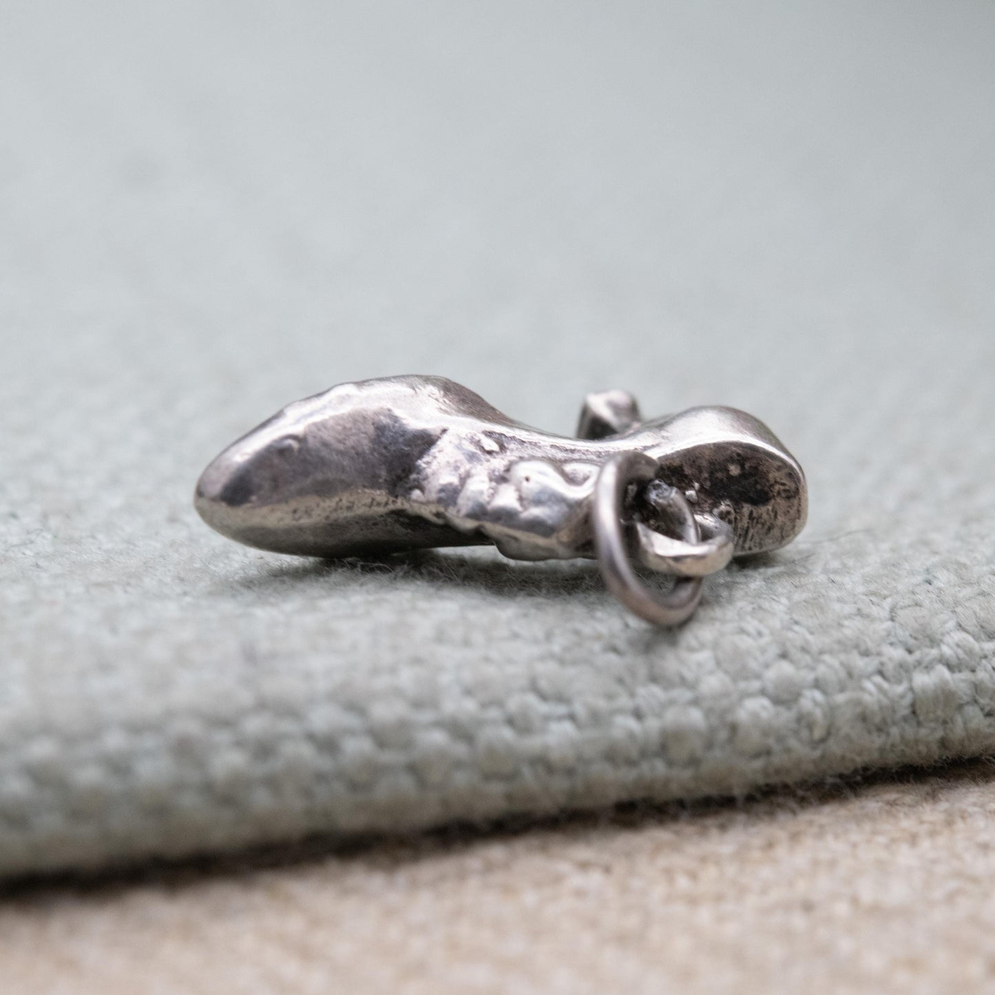 Vintage Sterling Silver High Heel Shoe Charm Pendant - Ladies Shoe Accessory | Gift for Charm Bracelet