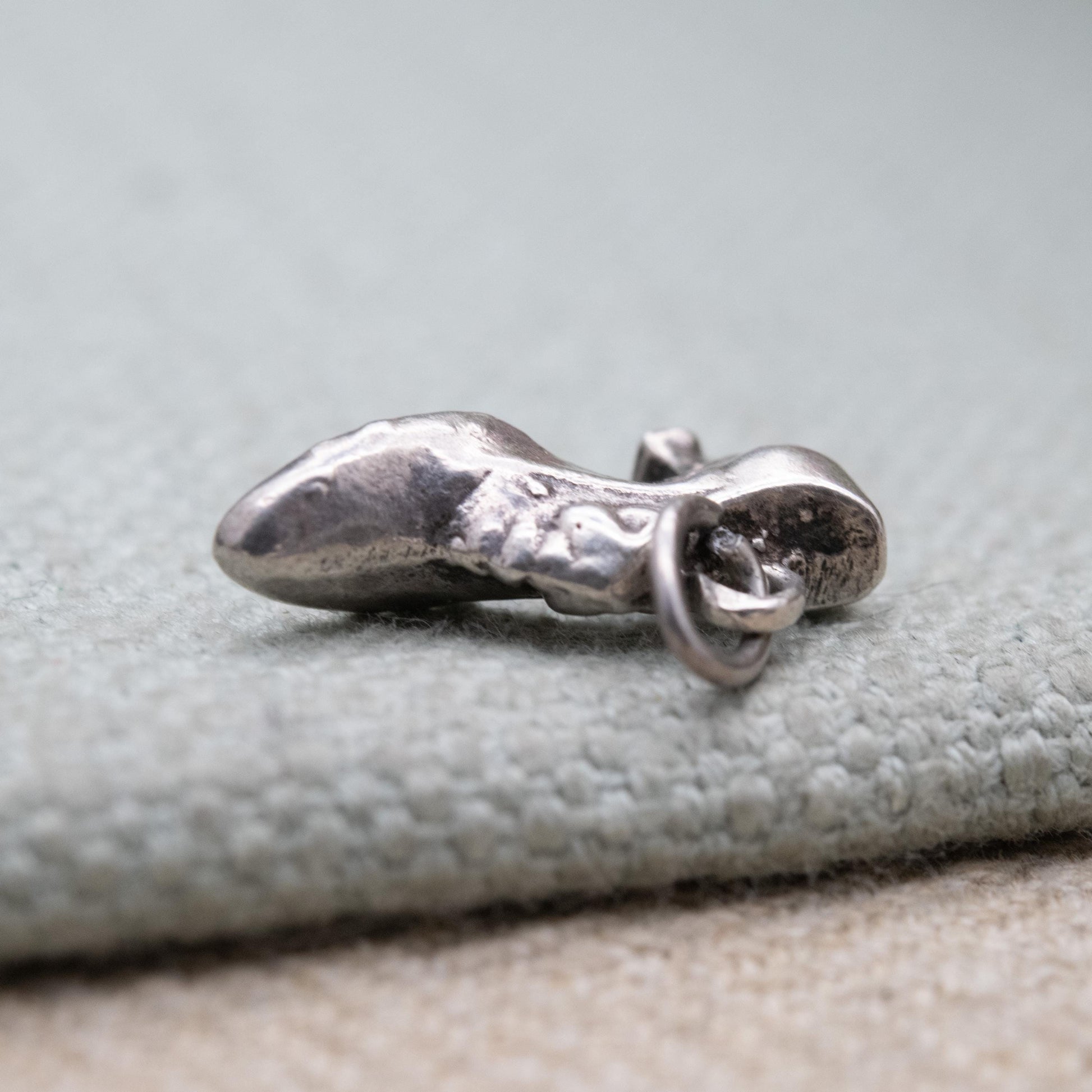 Vintage Sterling Silver High Heel Shoe Charm Pendant - Ladies Shoe Accessory | Gift for Charm Bracelet