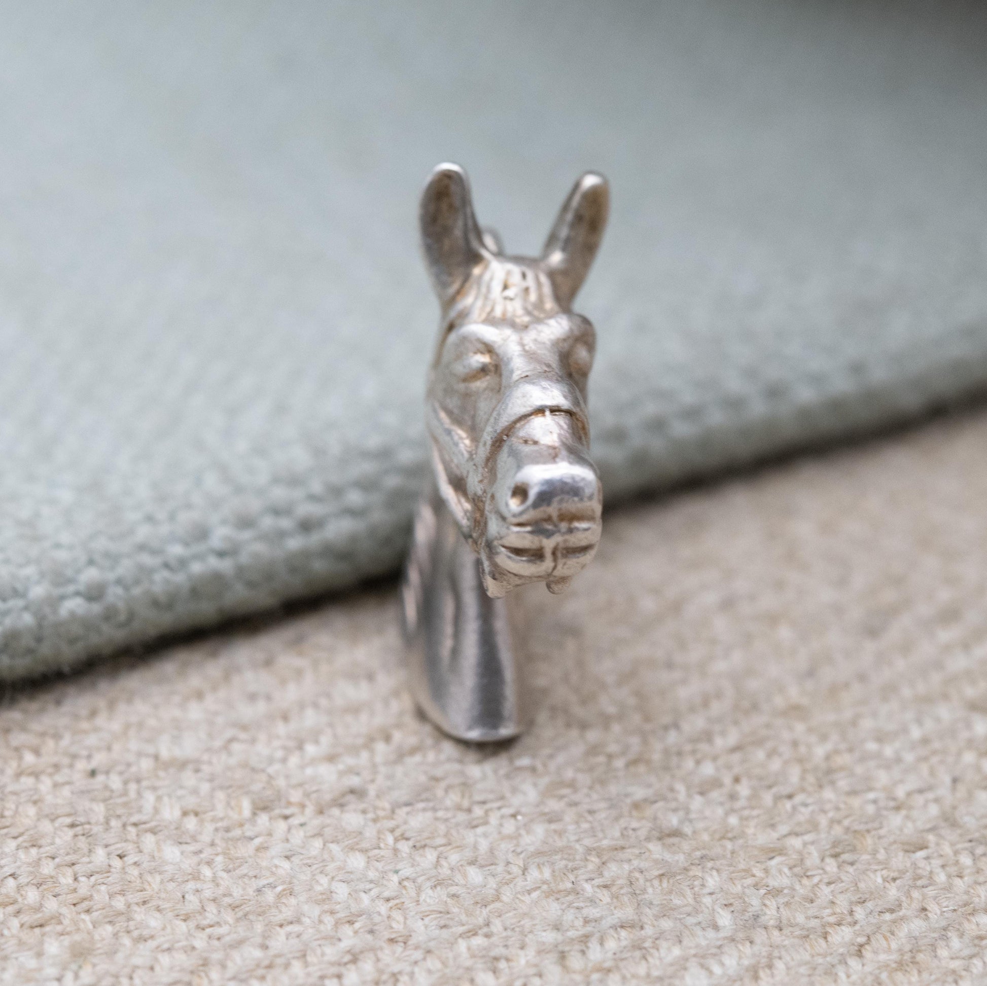 Vintage Sterling Silver Horse Head Charm Pendant - Realistic Animal Jewellery | Horse Girl | Nature Lover | Charm Bracelet | Charm Necklace