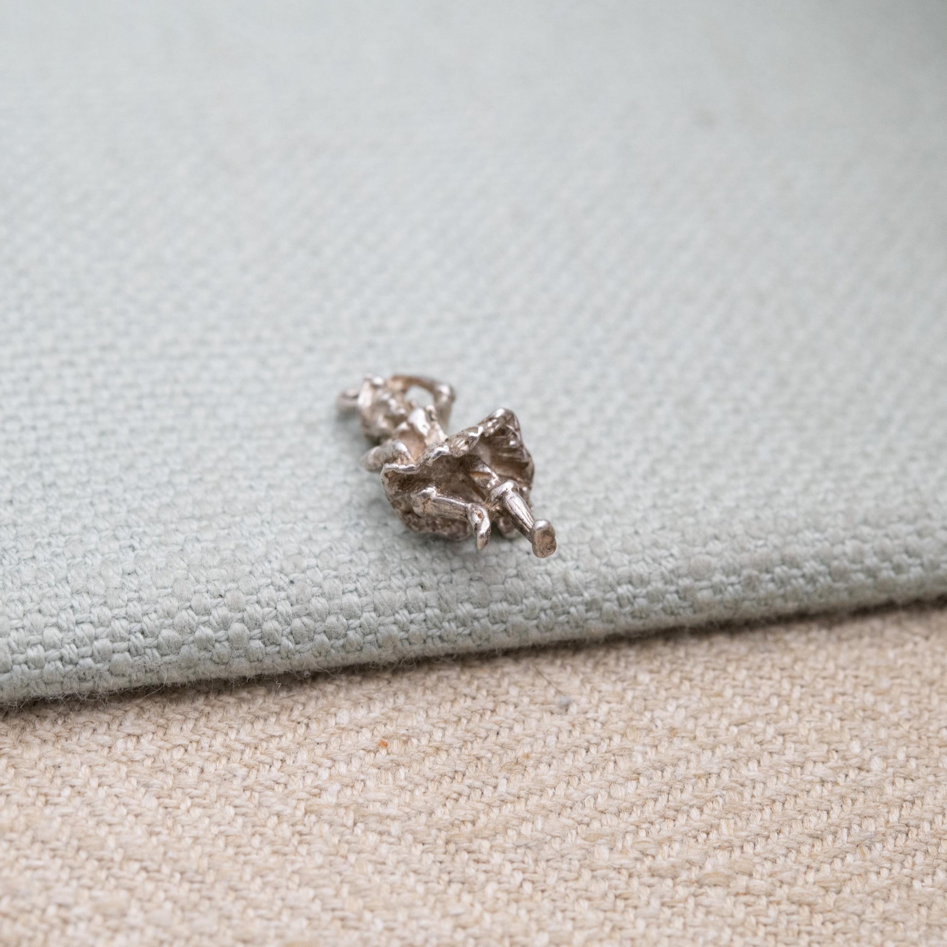 Vintage Sterling Silver Scottish Highland Dancer Charm Pendant - Scotland | Great Highland Dancing | Souvenir Gift for Charm Bracelet