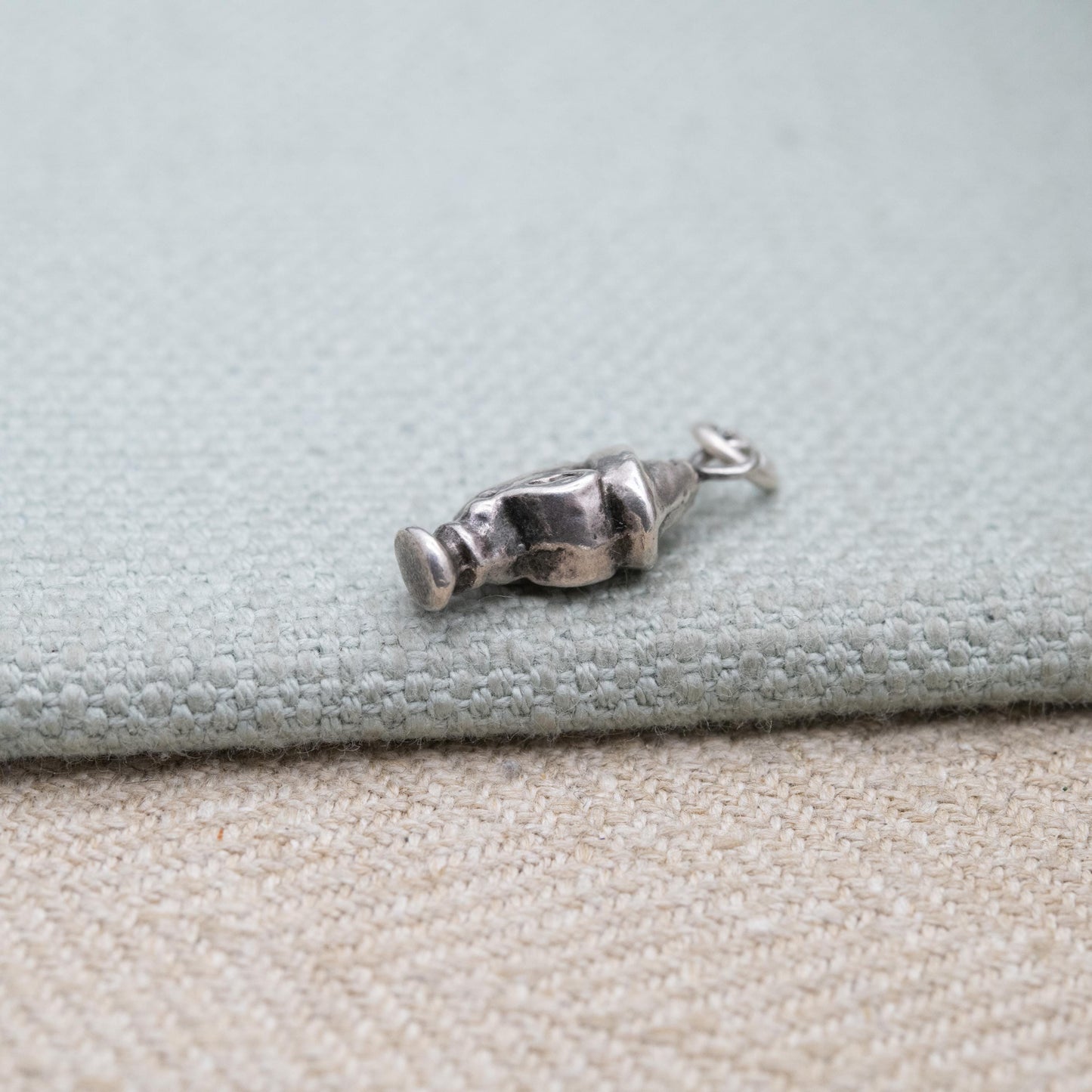 Vintage Sterling Silver Mr Punch Charm Pendant - Punch and Judy | Unusual Silver Jewellery | Gift for Charm Bracelet Necklace
