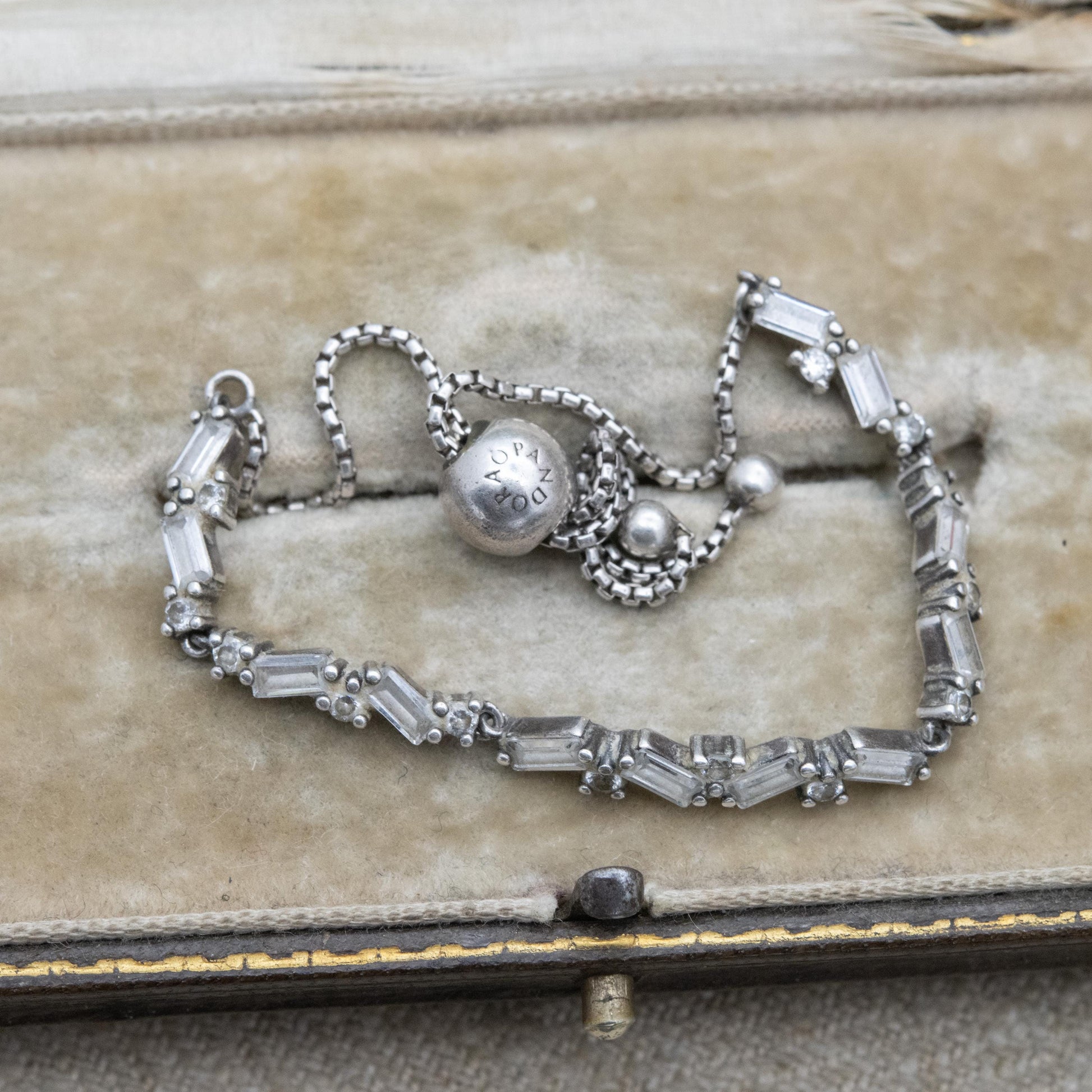 Sterling Silver Pandora Adjustable Slider Bracelet - 925 ALE | Branded Jewellery | Unisex Gift for Him Her