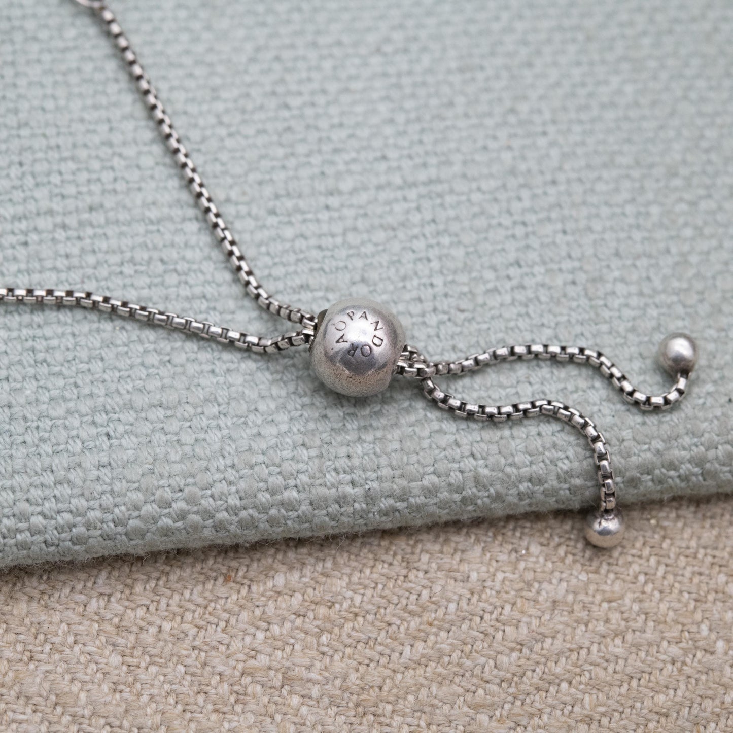 Sterling Silver Pandora Adjustable Slider Bracelet - 925 ALE | Branded Jewellery | Unisex Gift for Him Her
