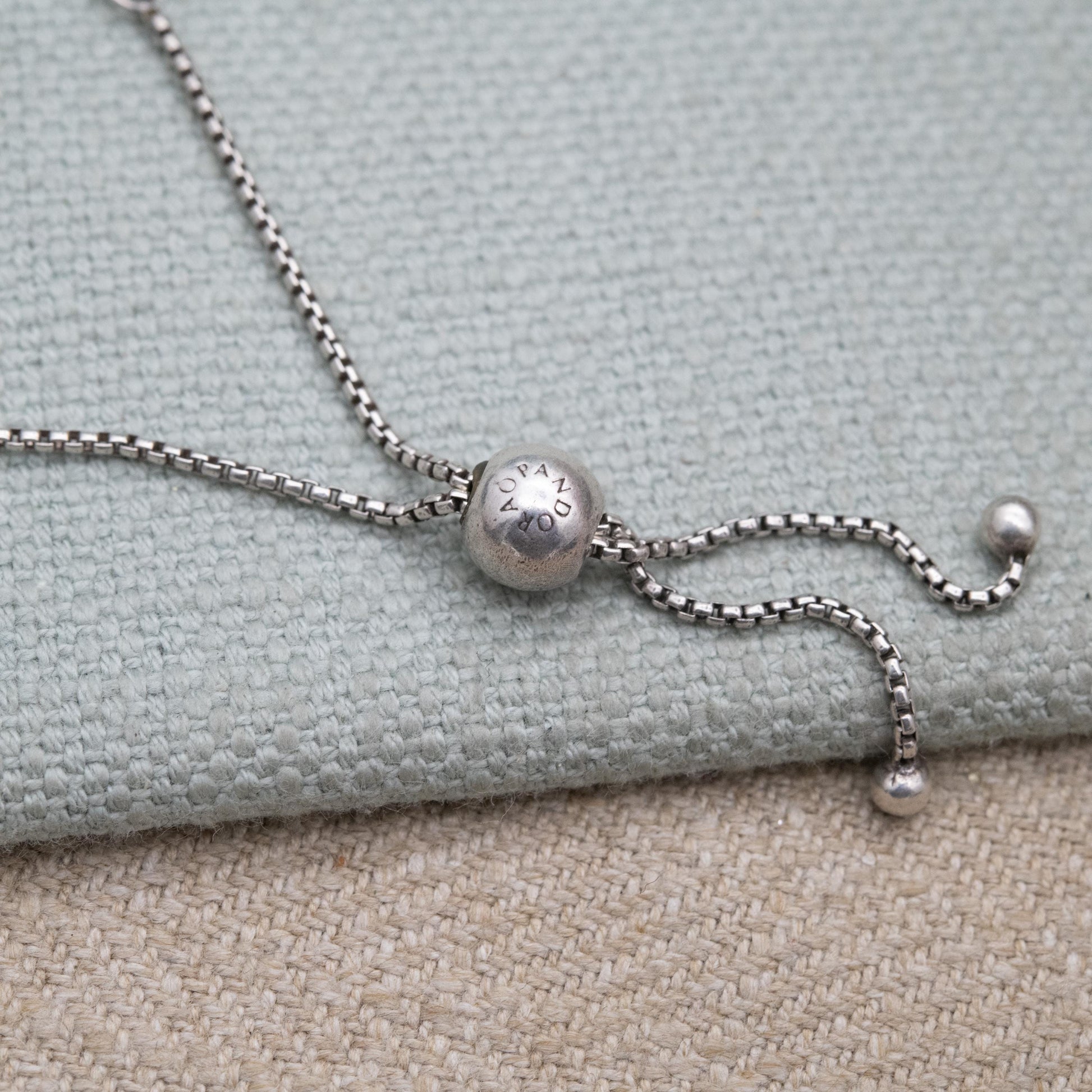 Sterling Silver Pandora Adjustable Slider Bracelet - 925 ALE | Branded Jewellery | Unisex Gift for Him Her