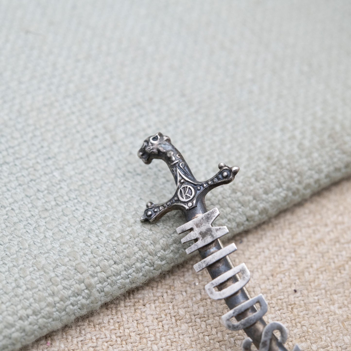 Antique Sterling Silver Middlesex Regiment Sweetheart Brooch by Adie & Lovekin Ltd 1915 - British Army Collectable Military Memorabilia