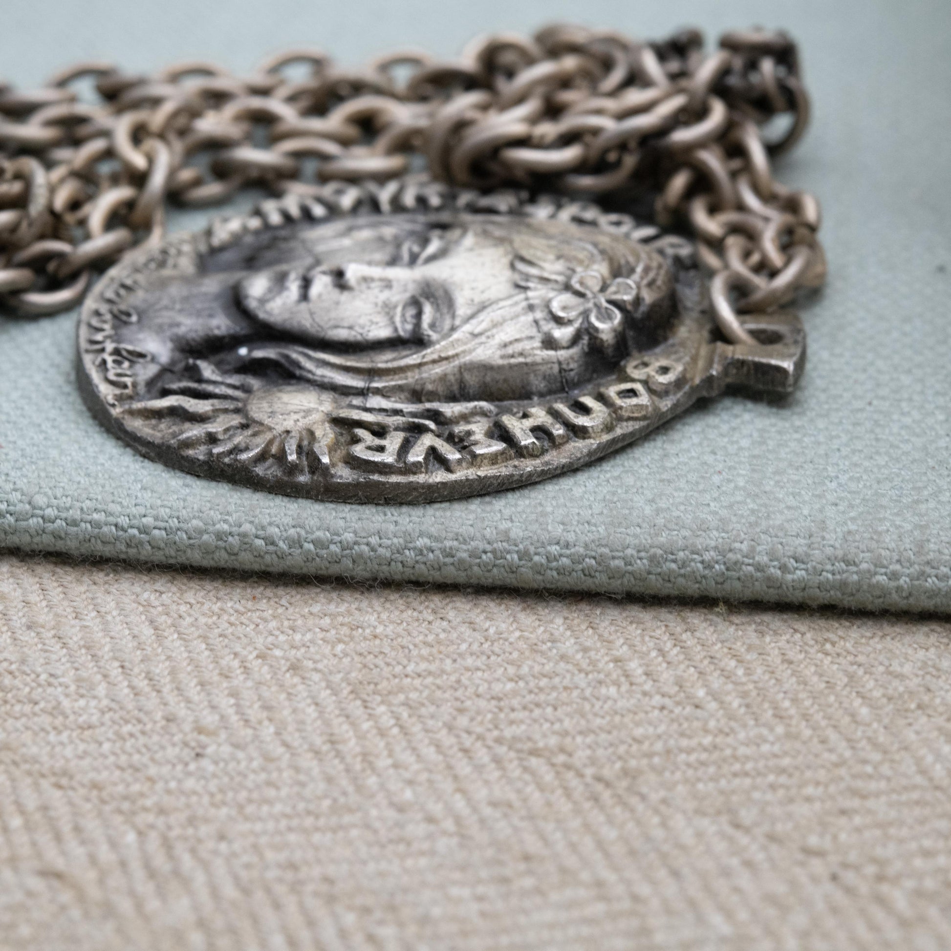 Vintage Grand Prix de Rome Medal by R Tschudin c. 1960s French - Amour Espoir Bonheur Love Hope Happiness | Symbol of the Law of Happiness