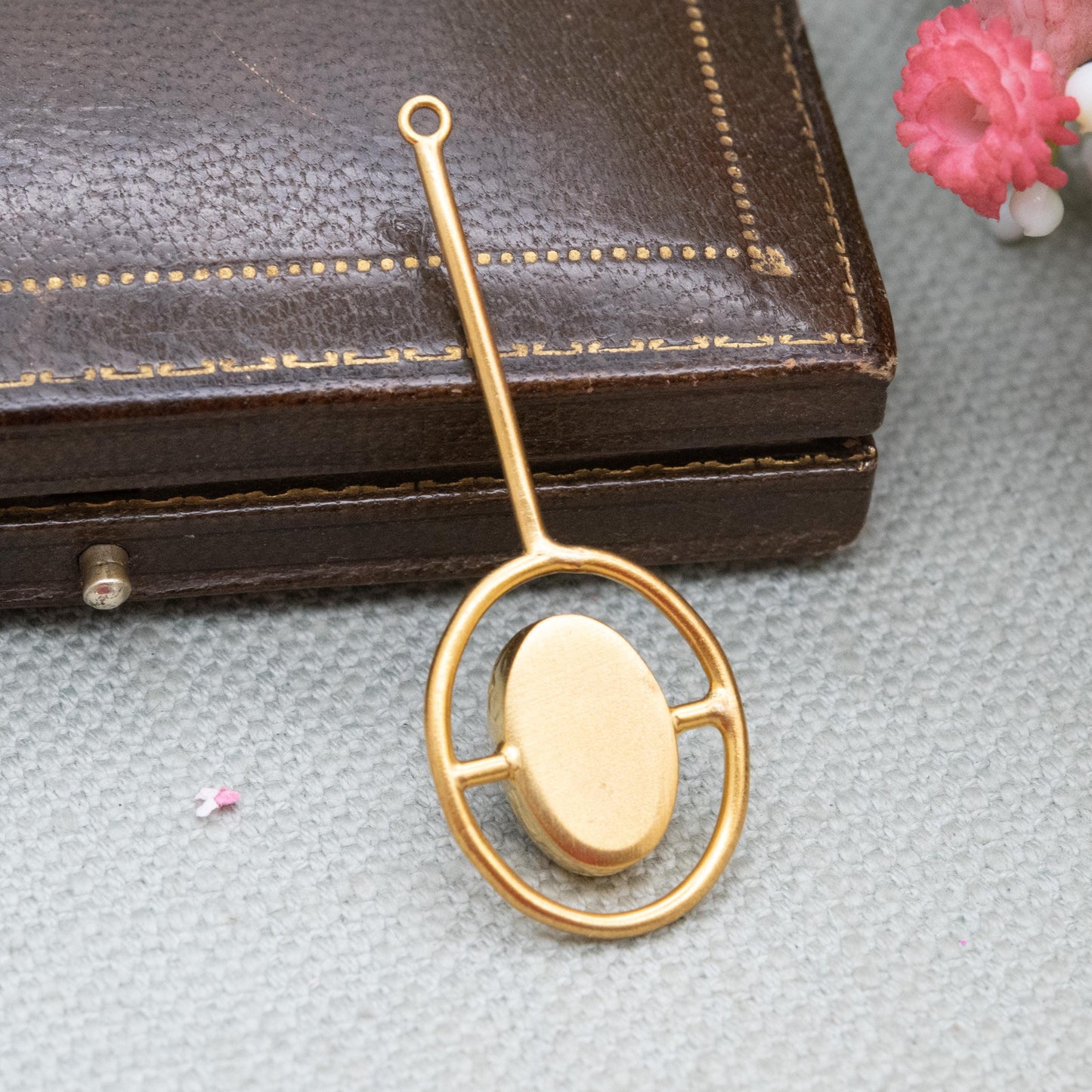 Gold Plated Sterling Silver Labradorite Pendant with Faceted Gemstone - Minimalist Gift for Her