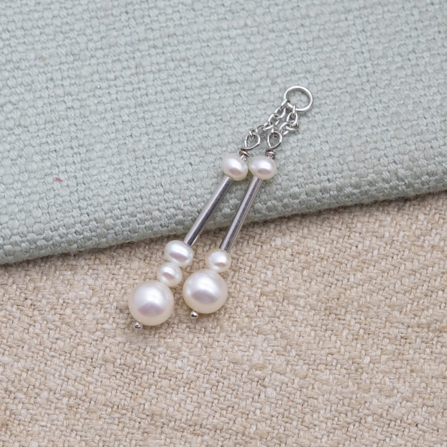 Silver Pearl Pendant - Lovely Pearl Drop | Minimalist Gift for Necklace