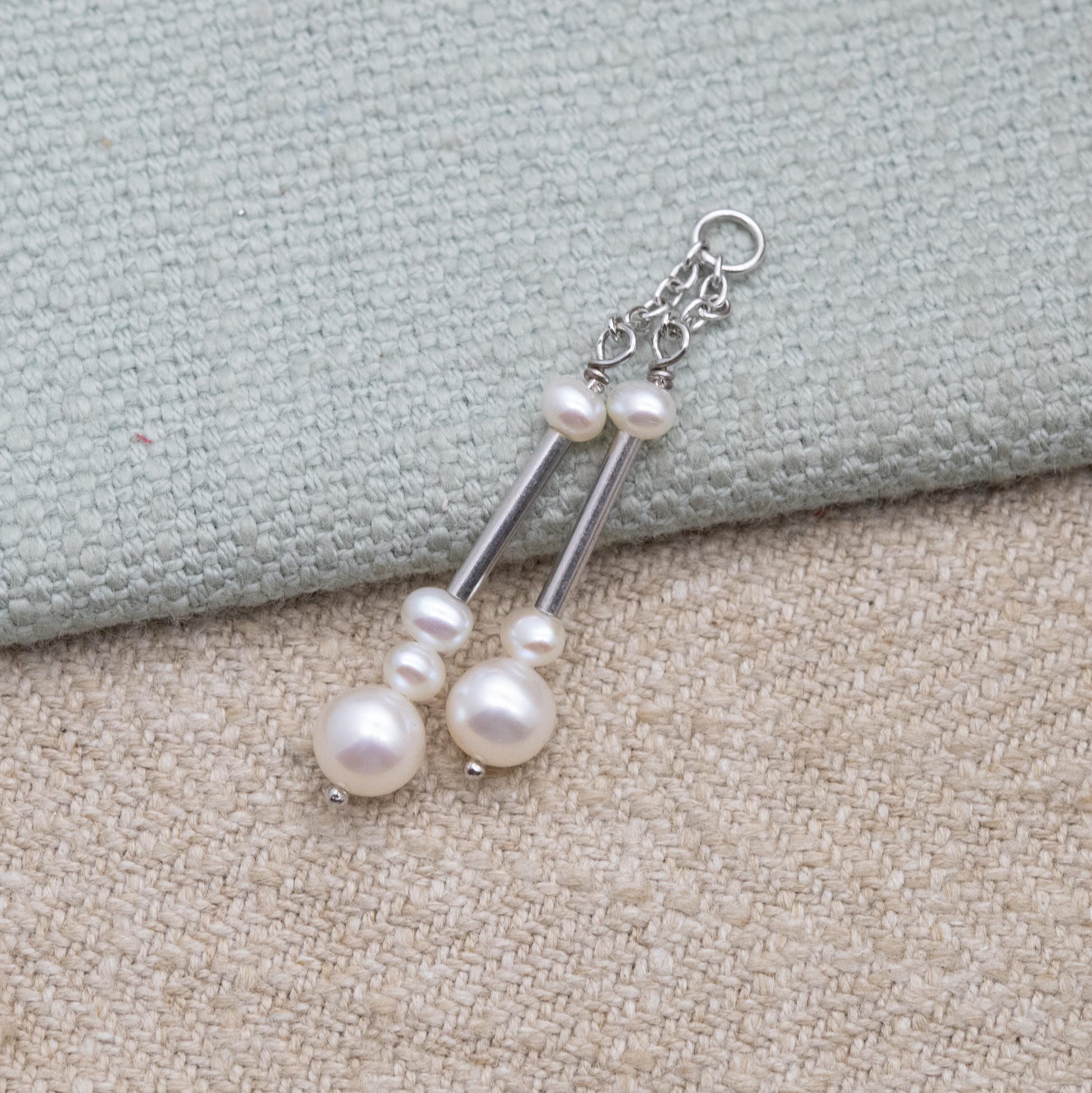 Silver Pearl Pendant - Lovely Pearl Drop | Minimalist Gift for Necklace