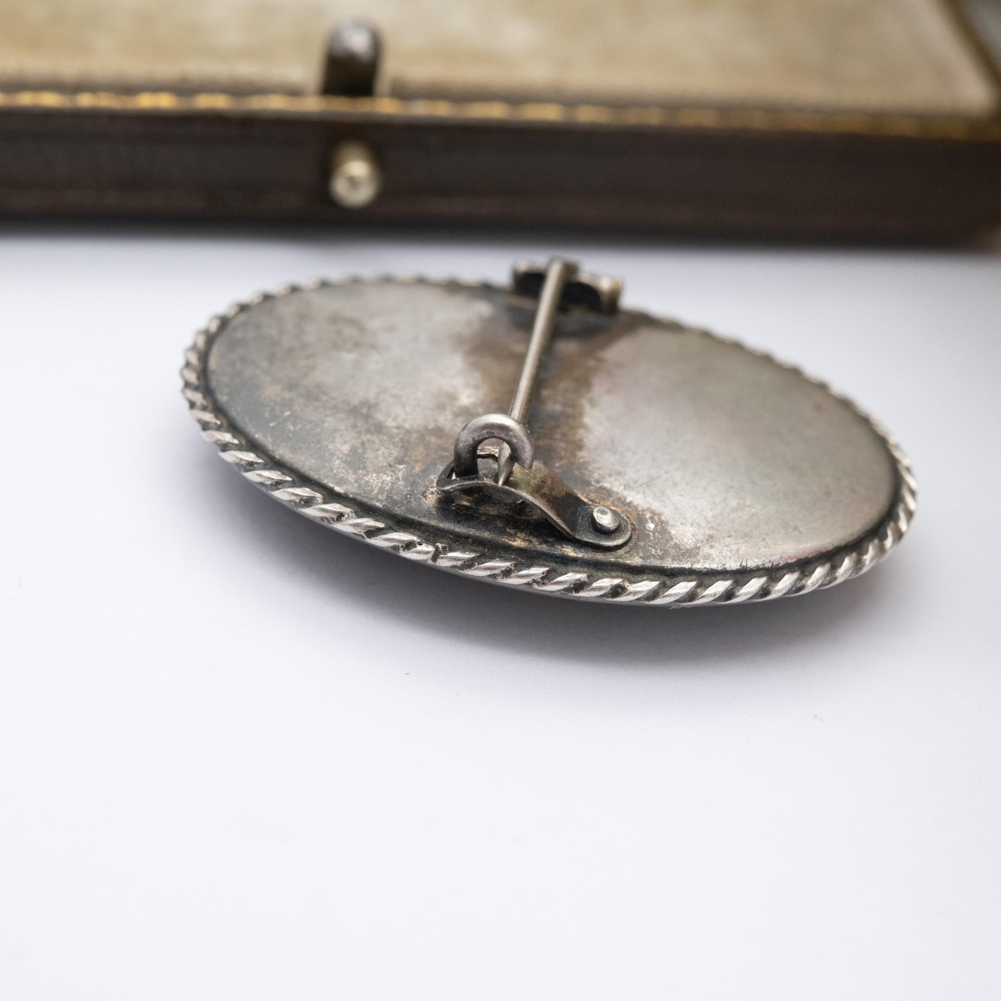 True Vintage Sterling Silver Miniature Portrait Brooch of Bubbles by John Everett - Made in England | Collectable Gift