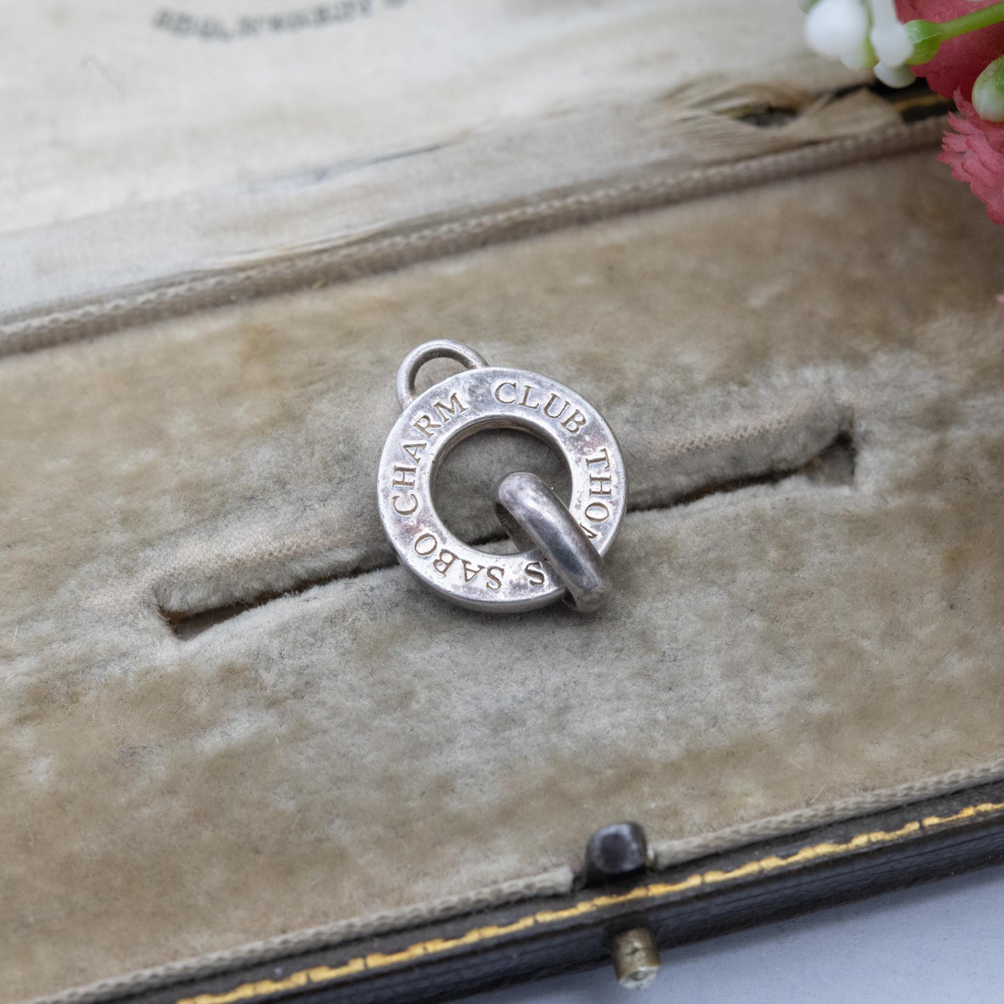 Thomas Sabo Sterling Silver Charm Carrier - Small Gift for Her Charm Bracelet Necklace