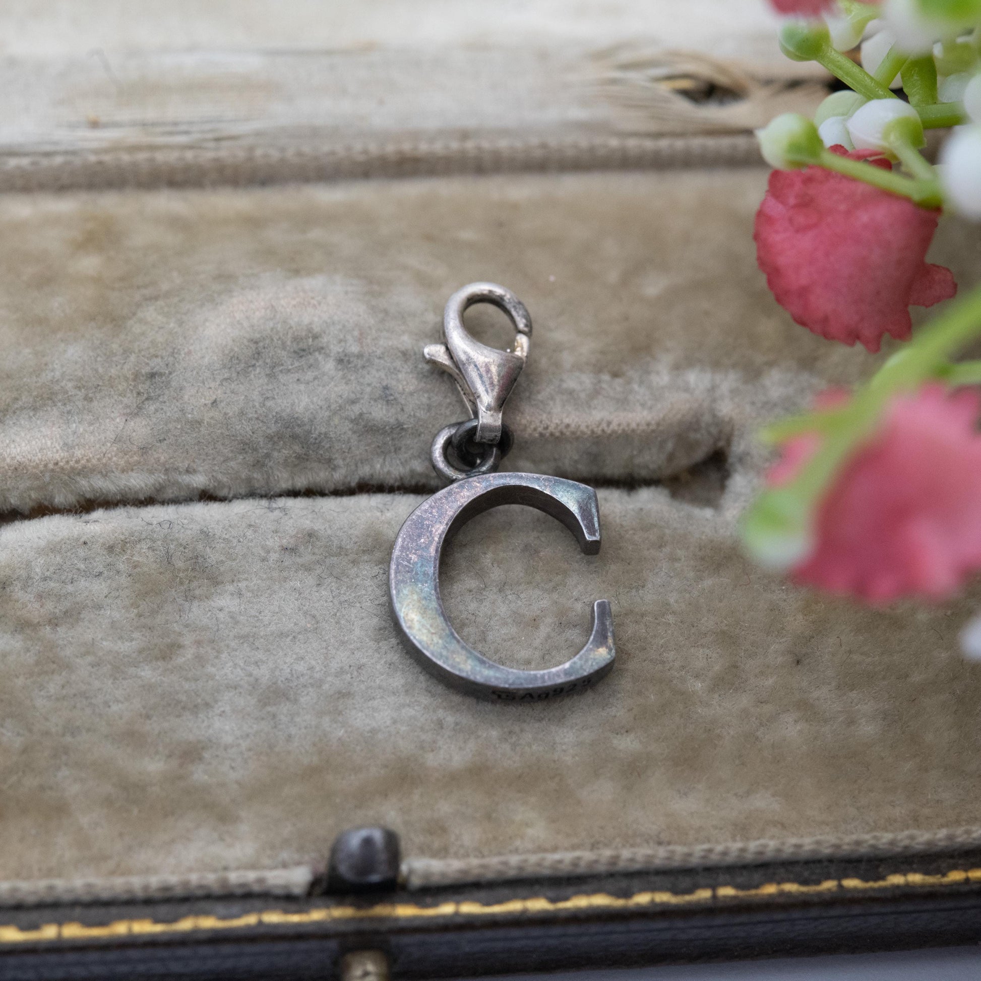 Thomas Sabo Sterling Silver Letter C Charm Pendant